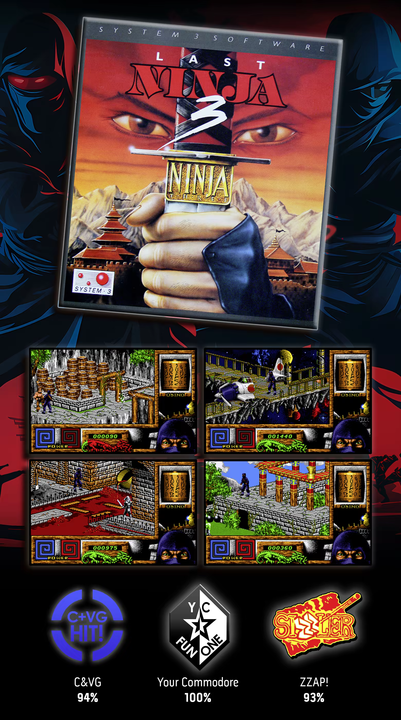 The Last Ninja Collection + Bonus Games