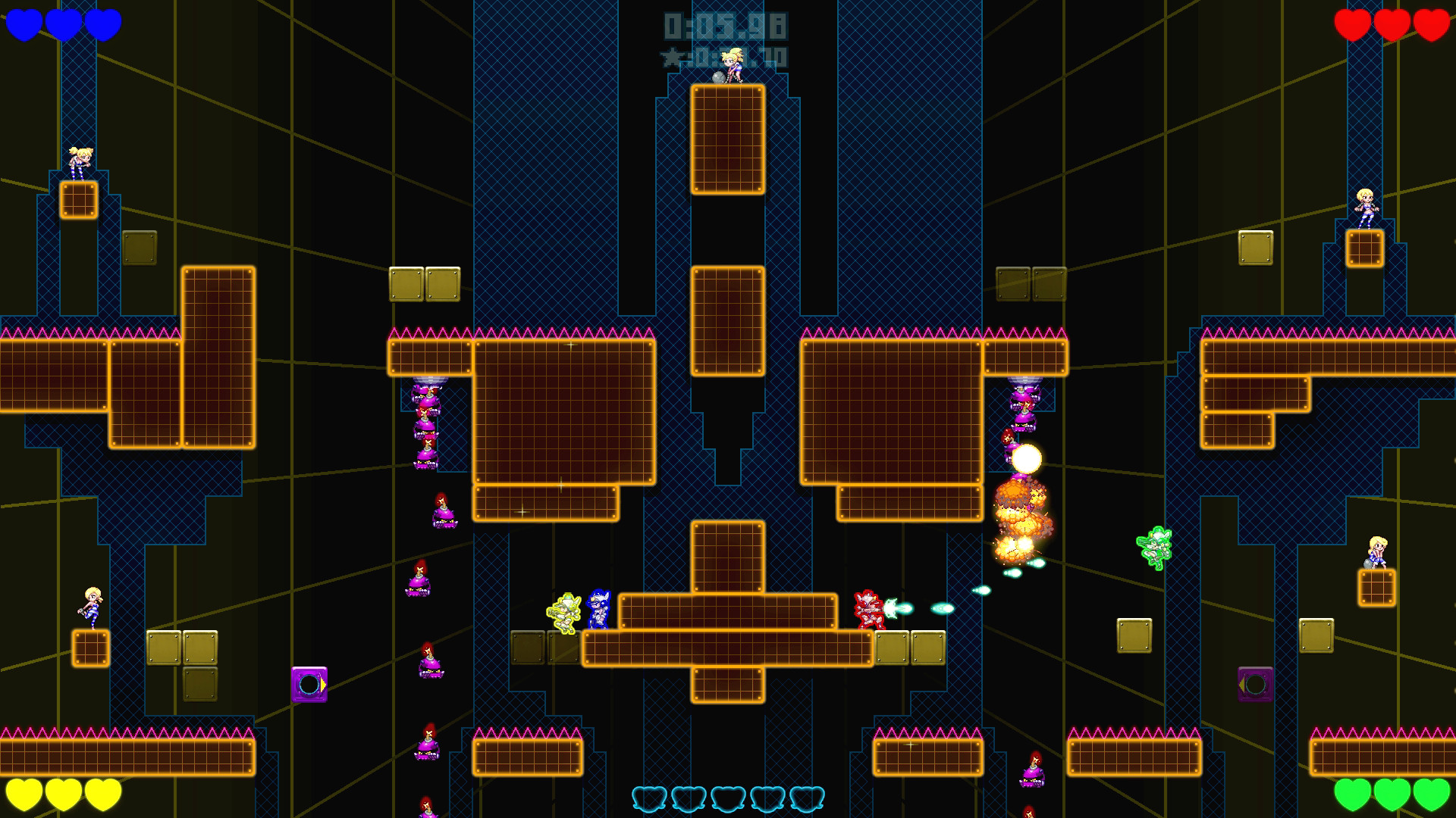 Mighty Switch Force! Academy screenshot 2