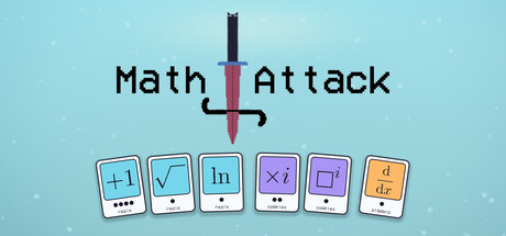 Math Attack — Steam header