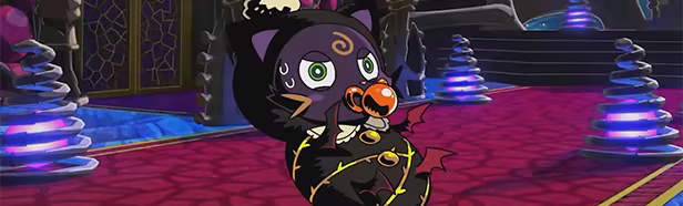 Giga Super Death transformé en bébé