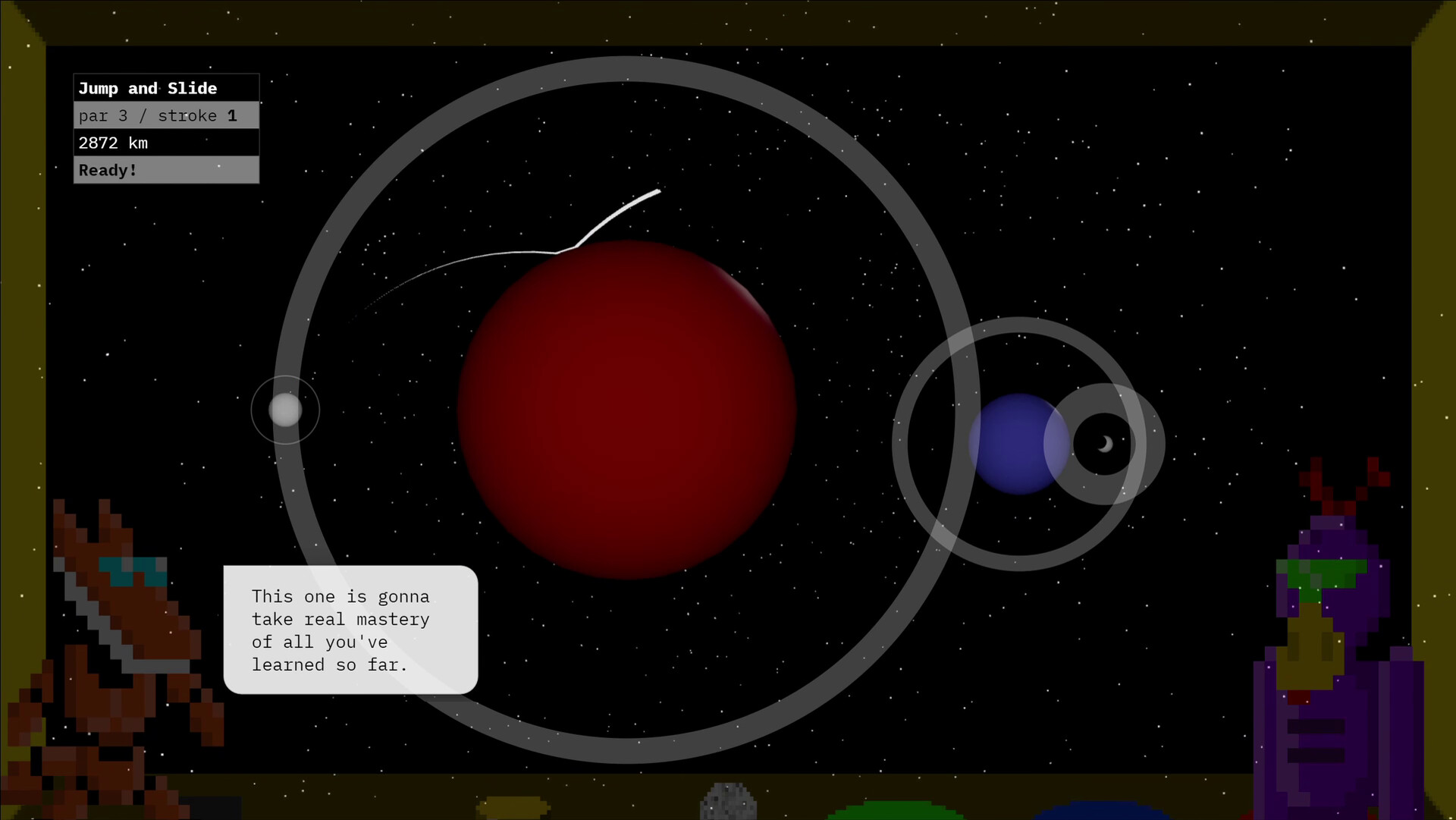 Spacegolf! screenshot 1