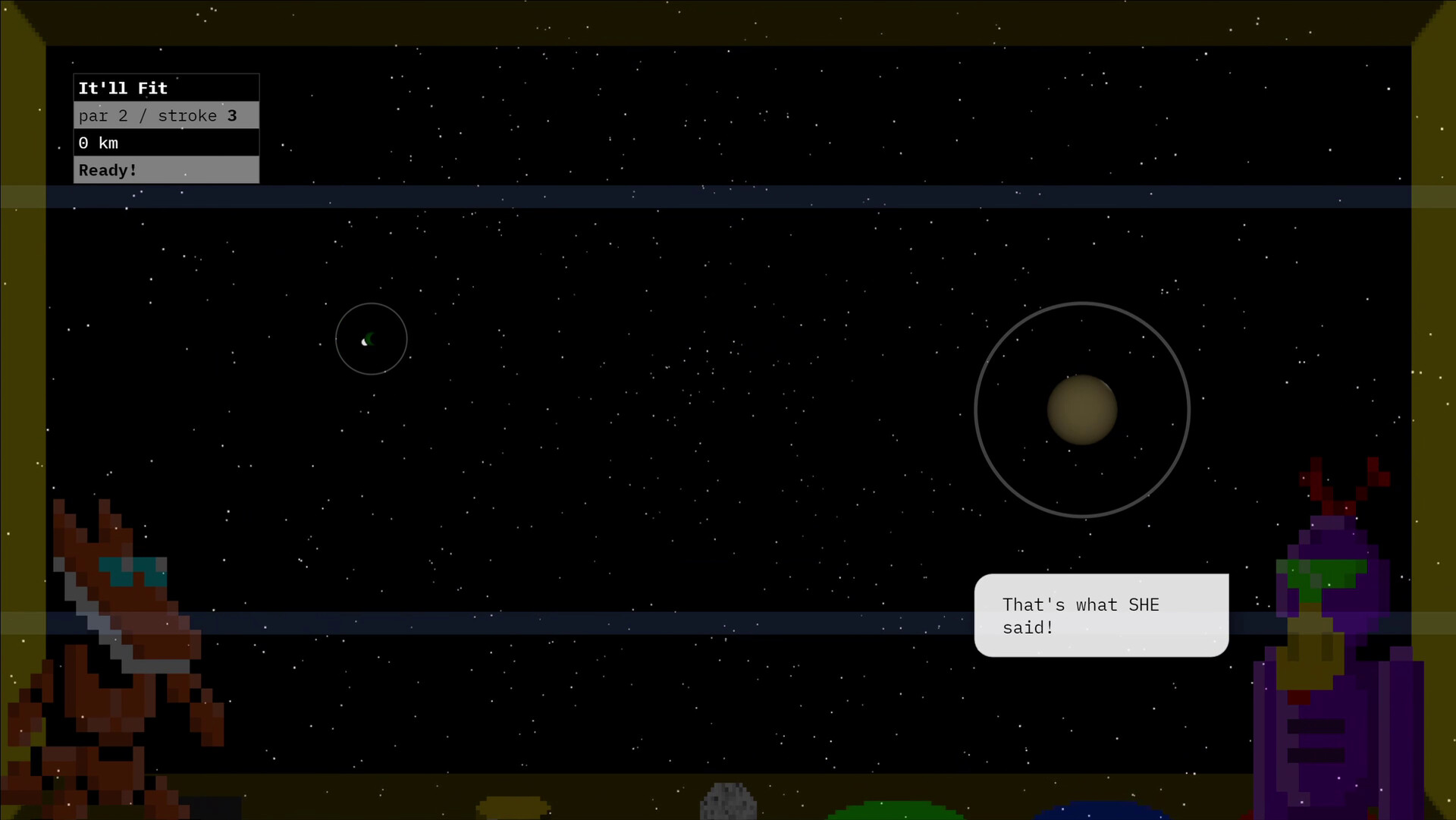 Spacegolf! screenshot 4