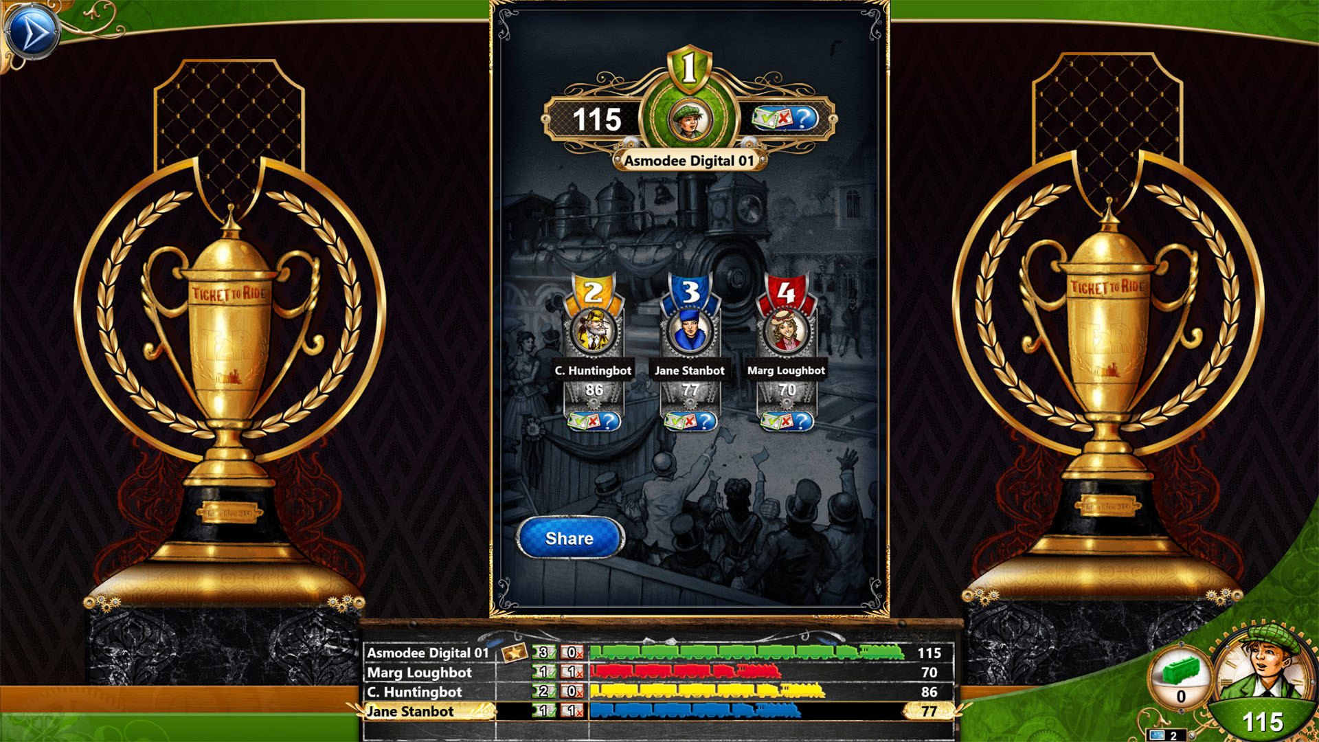 Ticket to Ride - Germany screenshot 5