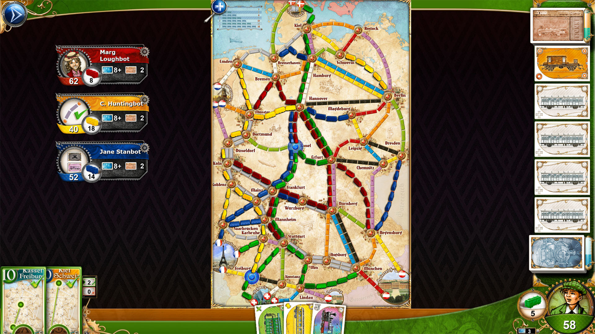 Ticket to Ride - Germany screenshot 2