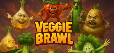 Veggie Brawl: Battle for the Garden — Steam header