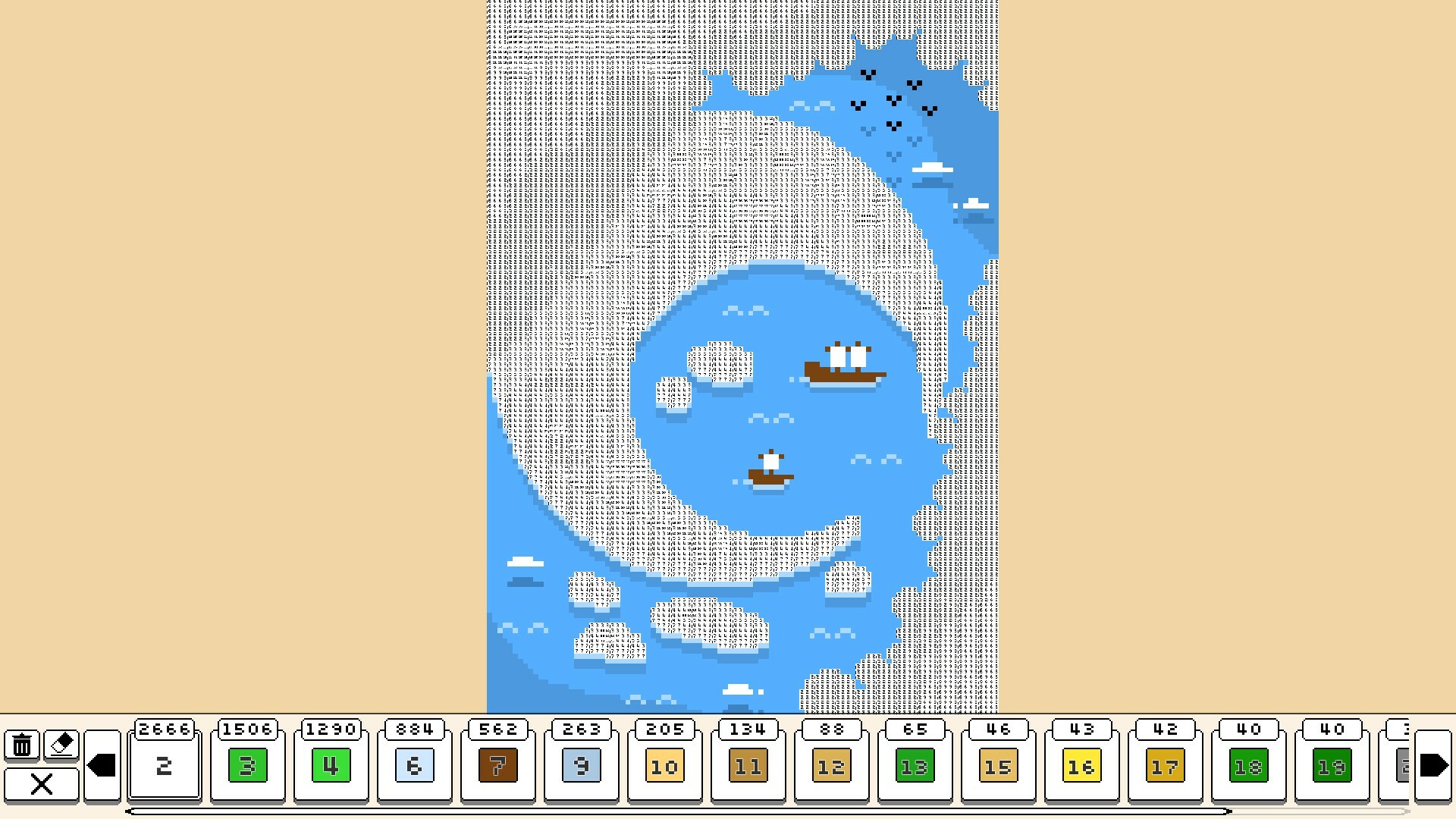 Coloring Pixels - Fantasy Maps Pack screenshot 2