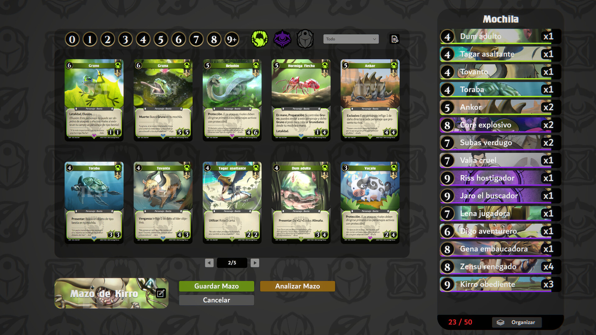 Jaro TCG screenshot 3