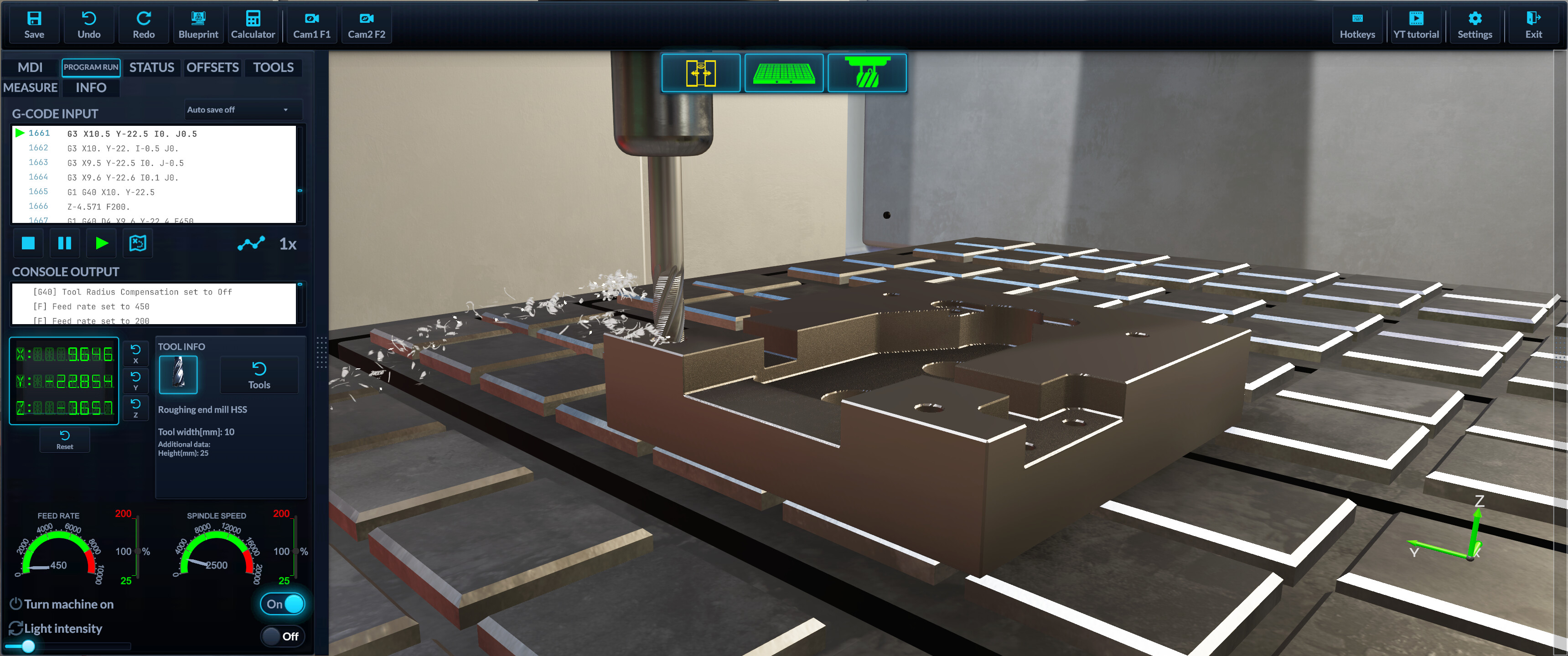 CNC Milling Machine screenshot 5