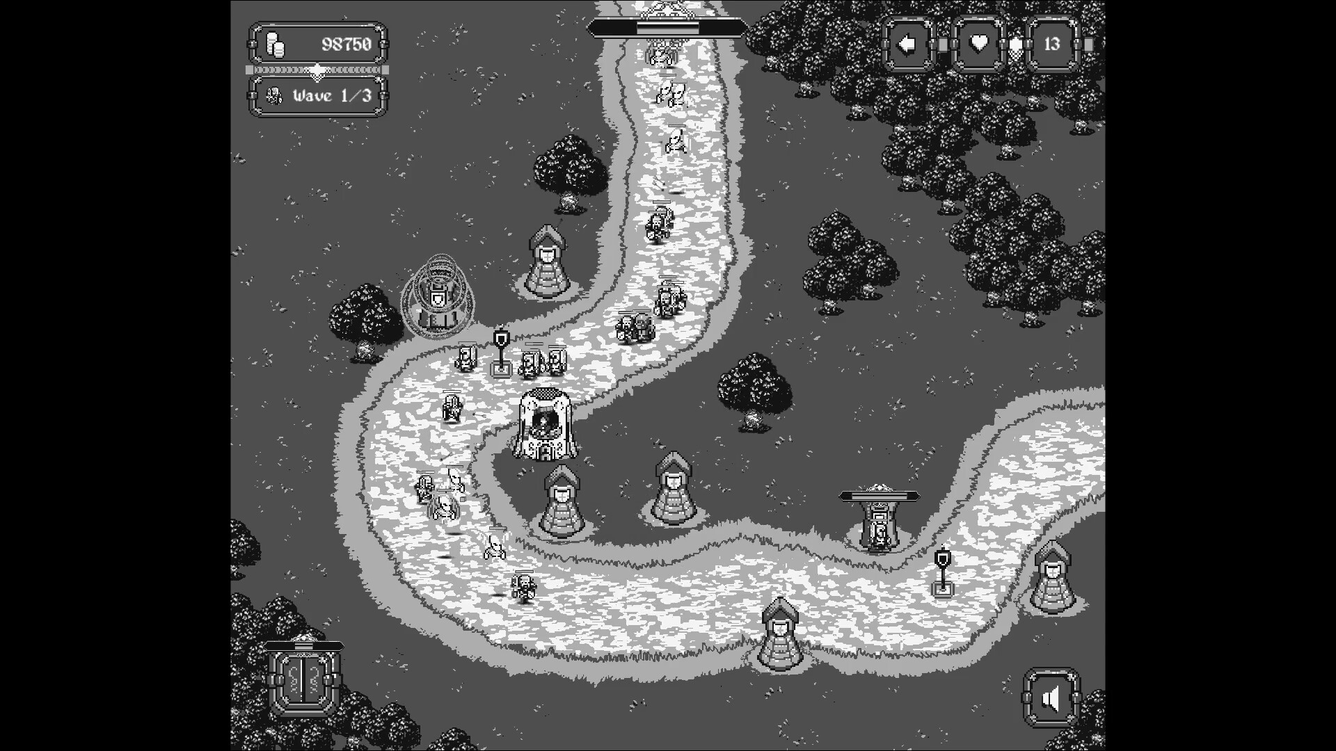Pixel Fortress: Tower Defense screenshot 1