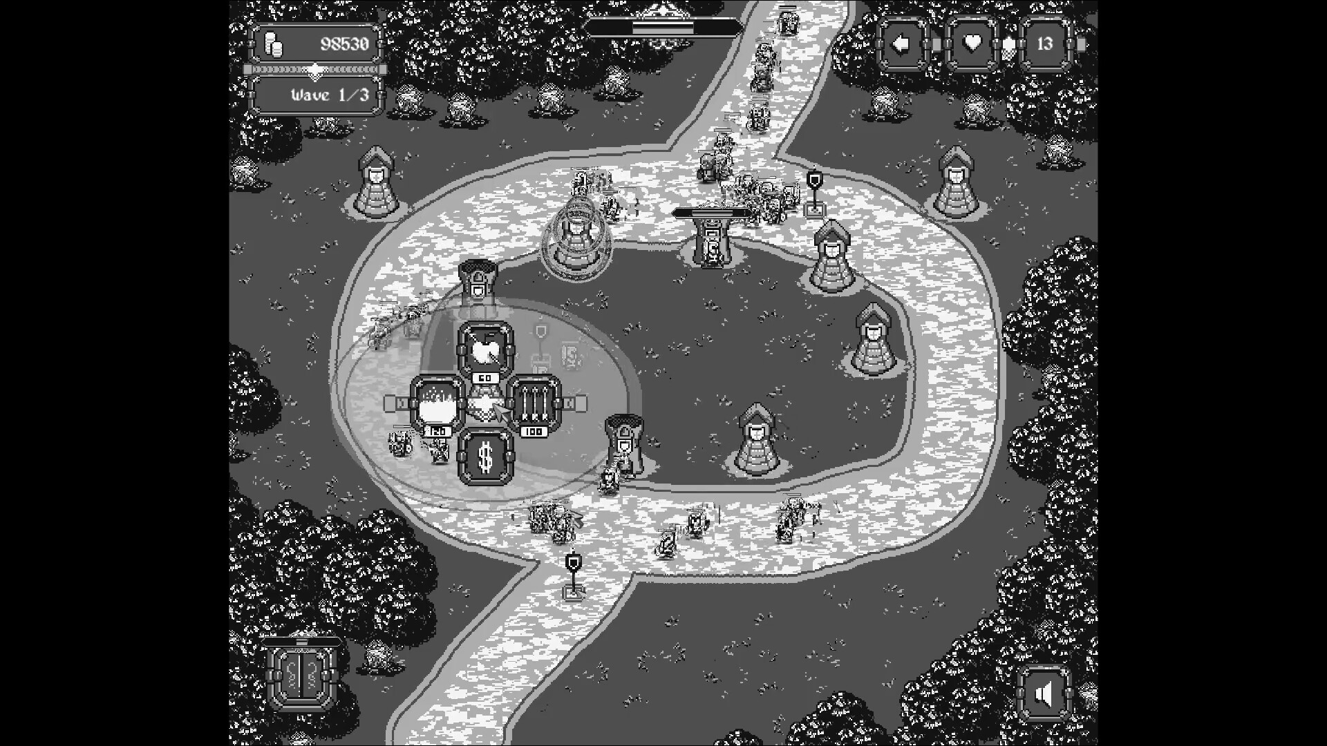 Pixel Fortress: Tower Defense screenshot 2