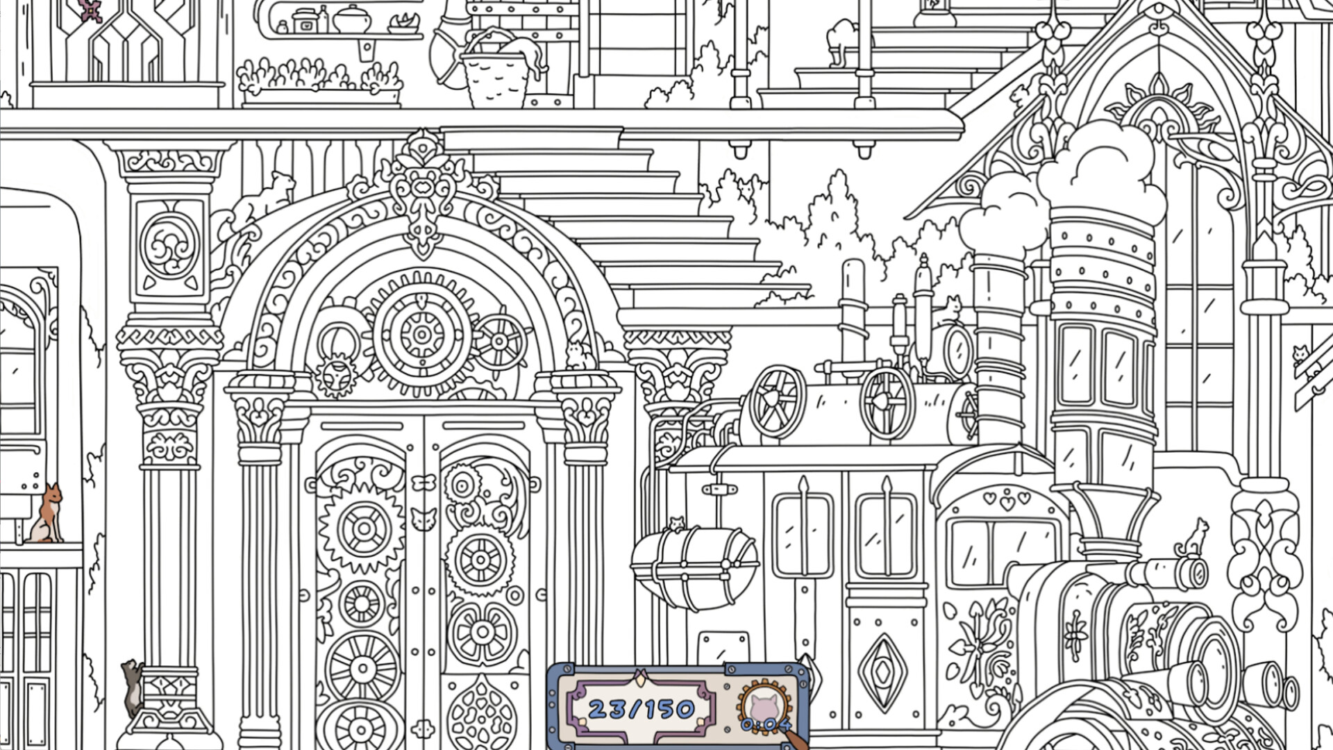 FIND KITTENS 3: Steampunk screenshot 4