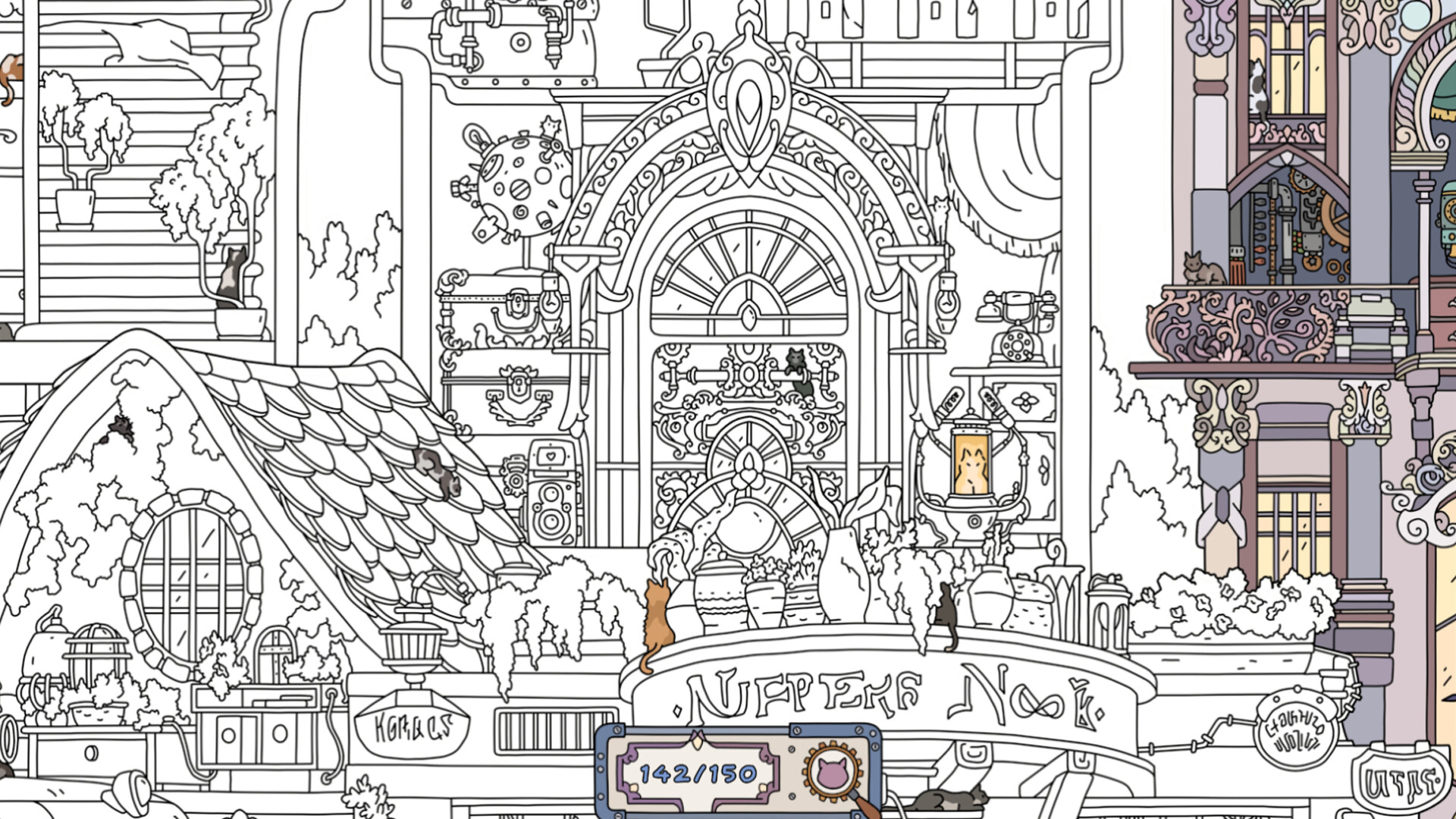 FIND KITTENS 3: Steampunk screenshot 2