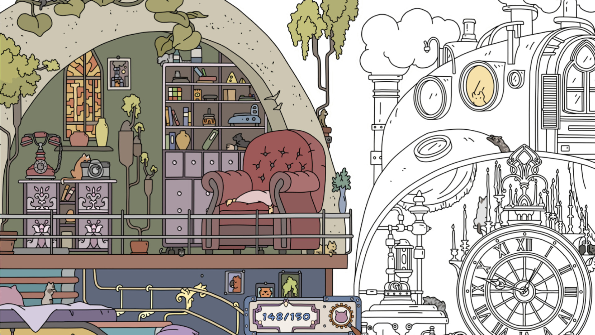 FIND KITTENS 3: Steampunk screenshot 3