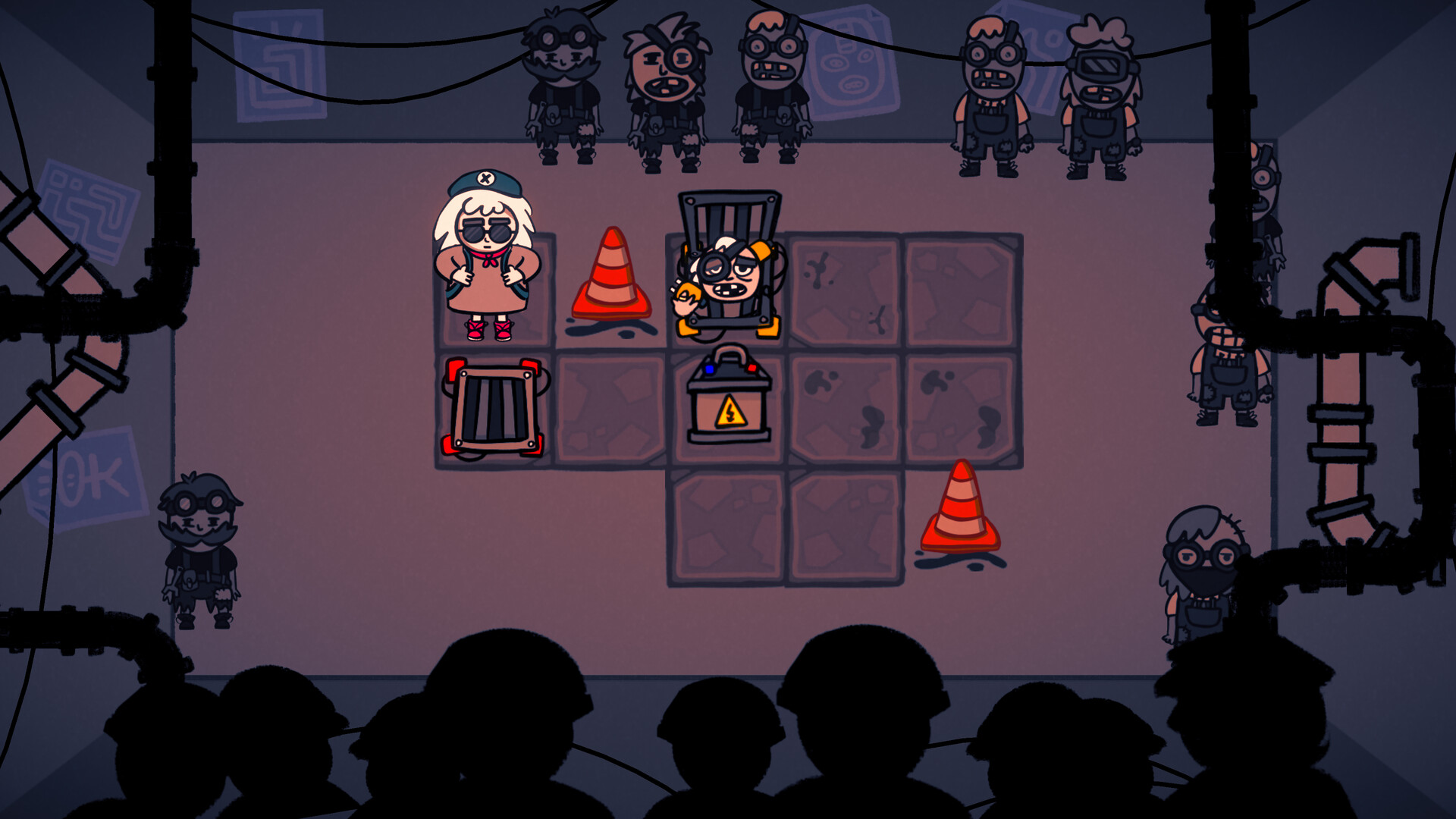 Club Sokoの個性的な手作りパズルステージ