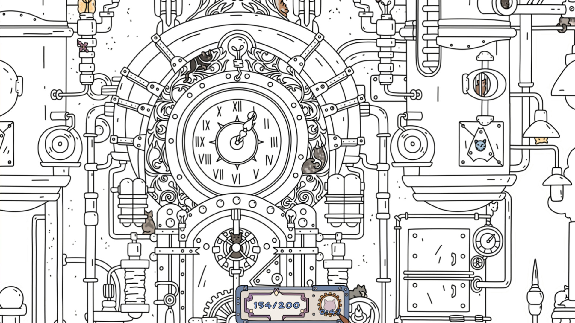 FIND KITTENS 3: Steampunk - Extra Level screenshot 1