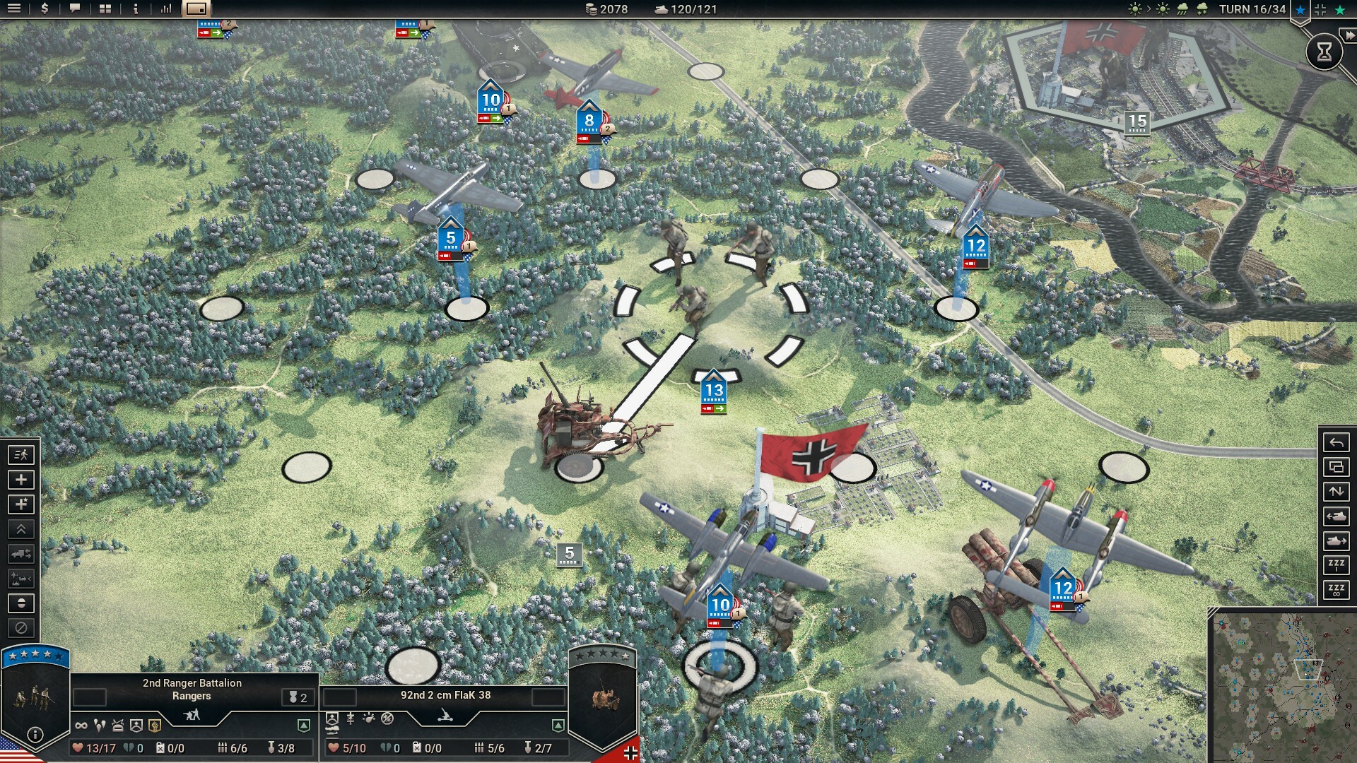 Panzer Corps 2 Frontlines Westwall - PC Game Screenshot