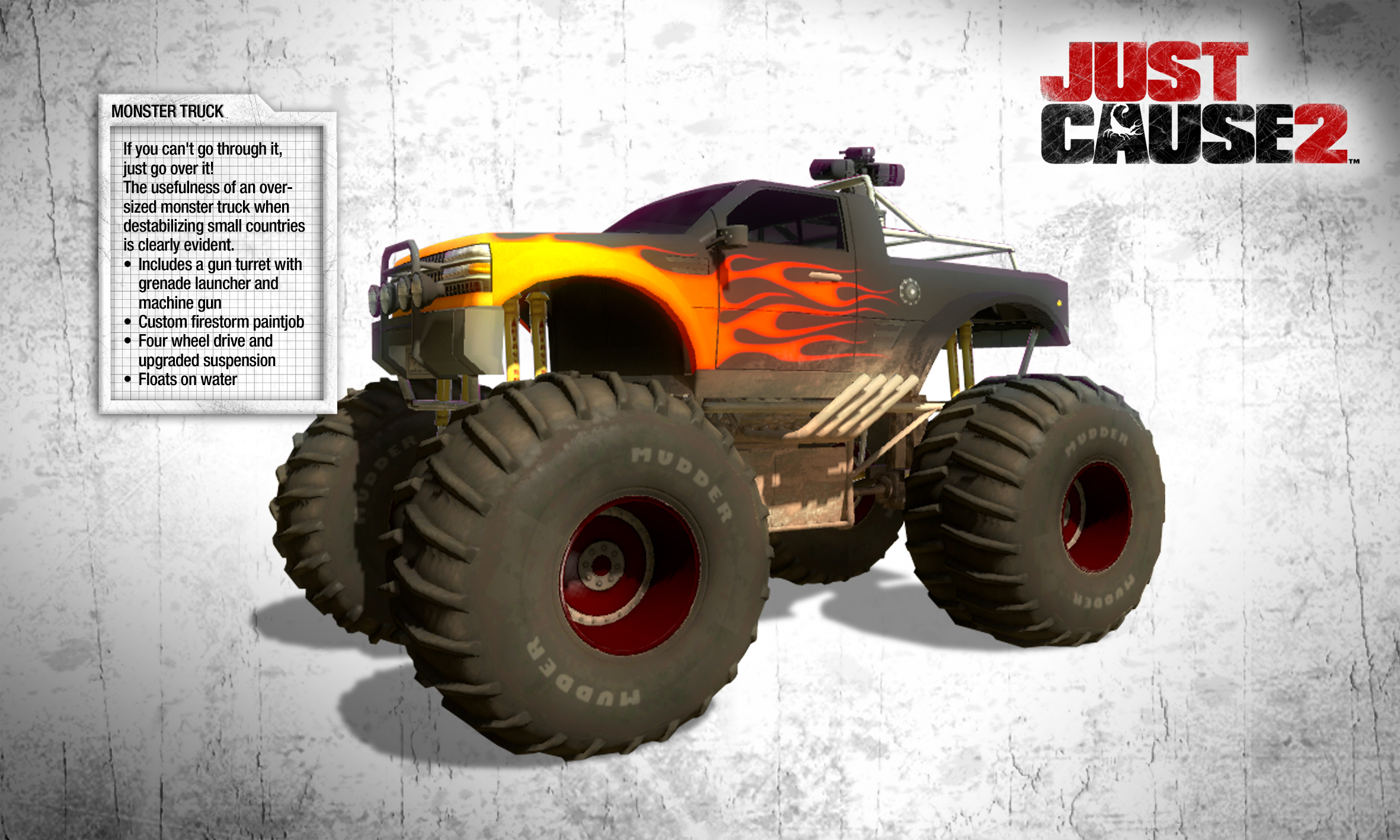 Just Cause 2: Monster Truck DLC screenshot 1