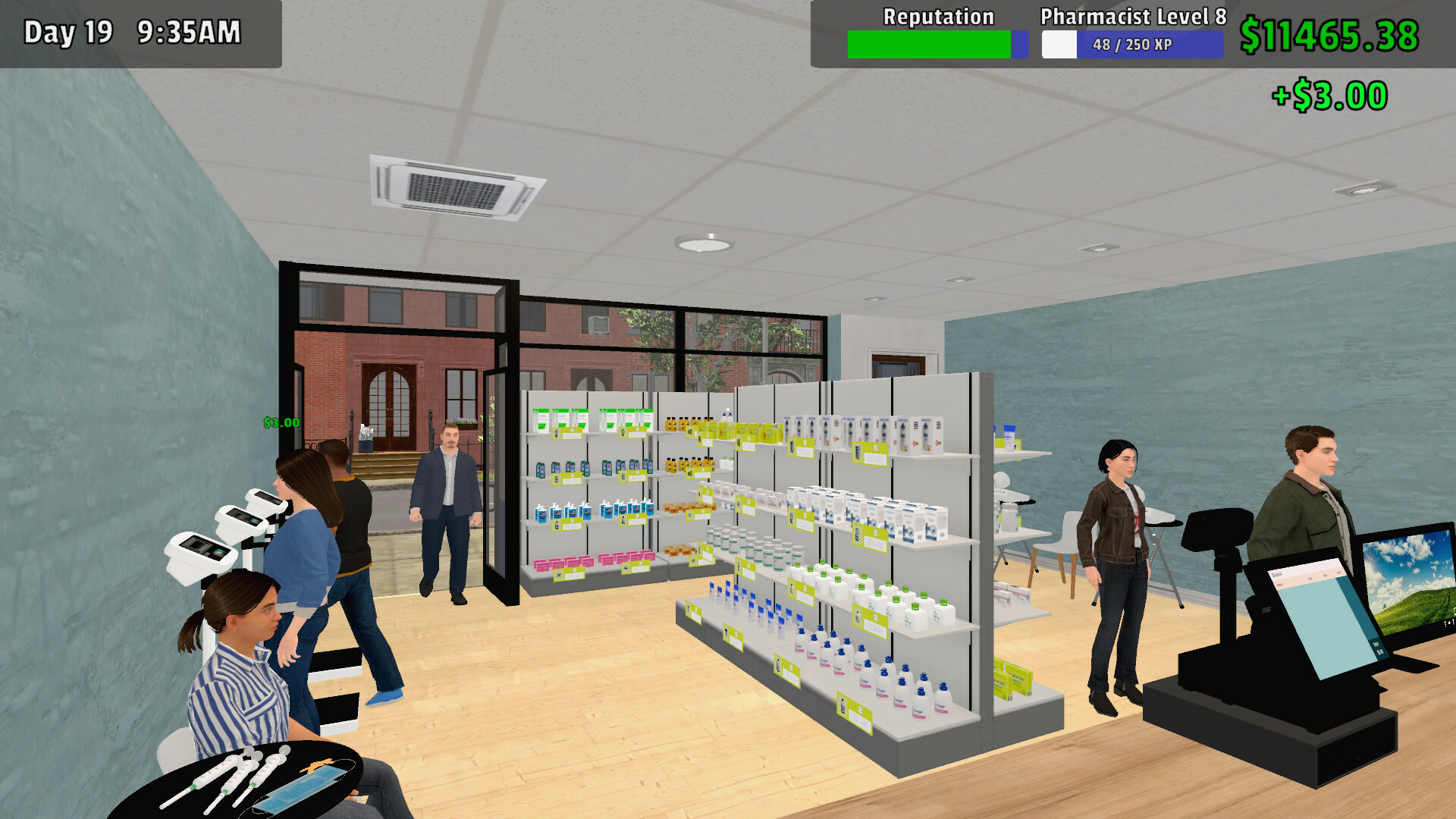 Pharmacy Management Simulator screenshot 1