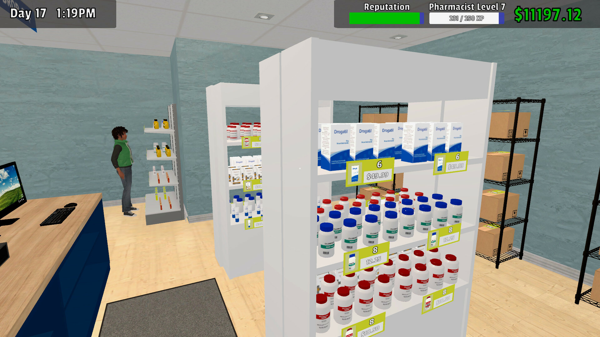 Pharmacy Management Simulator screenshot 12