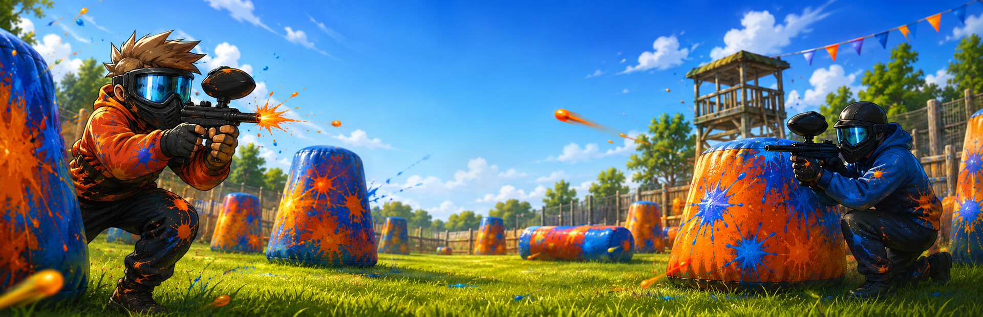 Backyard Paintball
