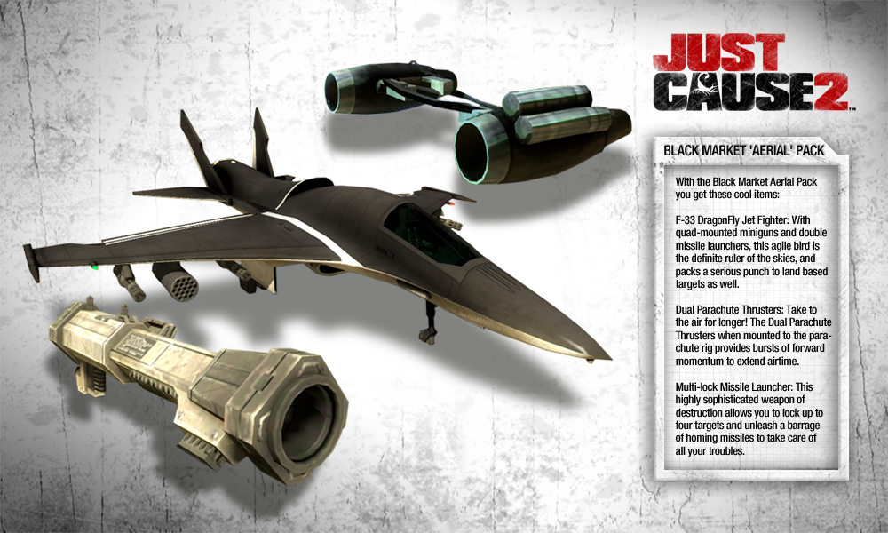 Just Cause 2: Black Market Aerial Pack DLC screenshot 1