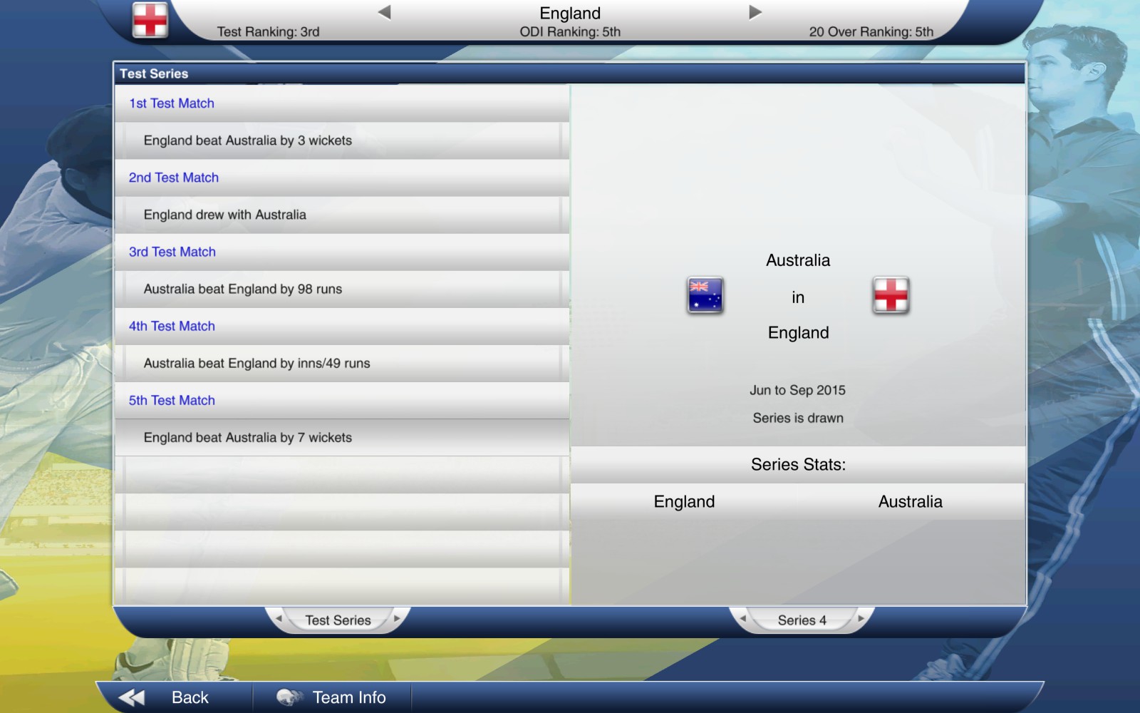Cricket Captain 2015 screenshot 10