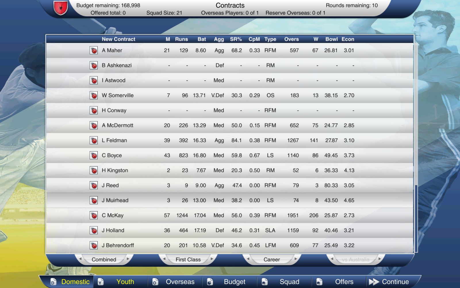 Cricket Captain 2015 screenshot 9