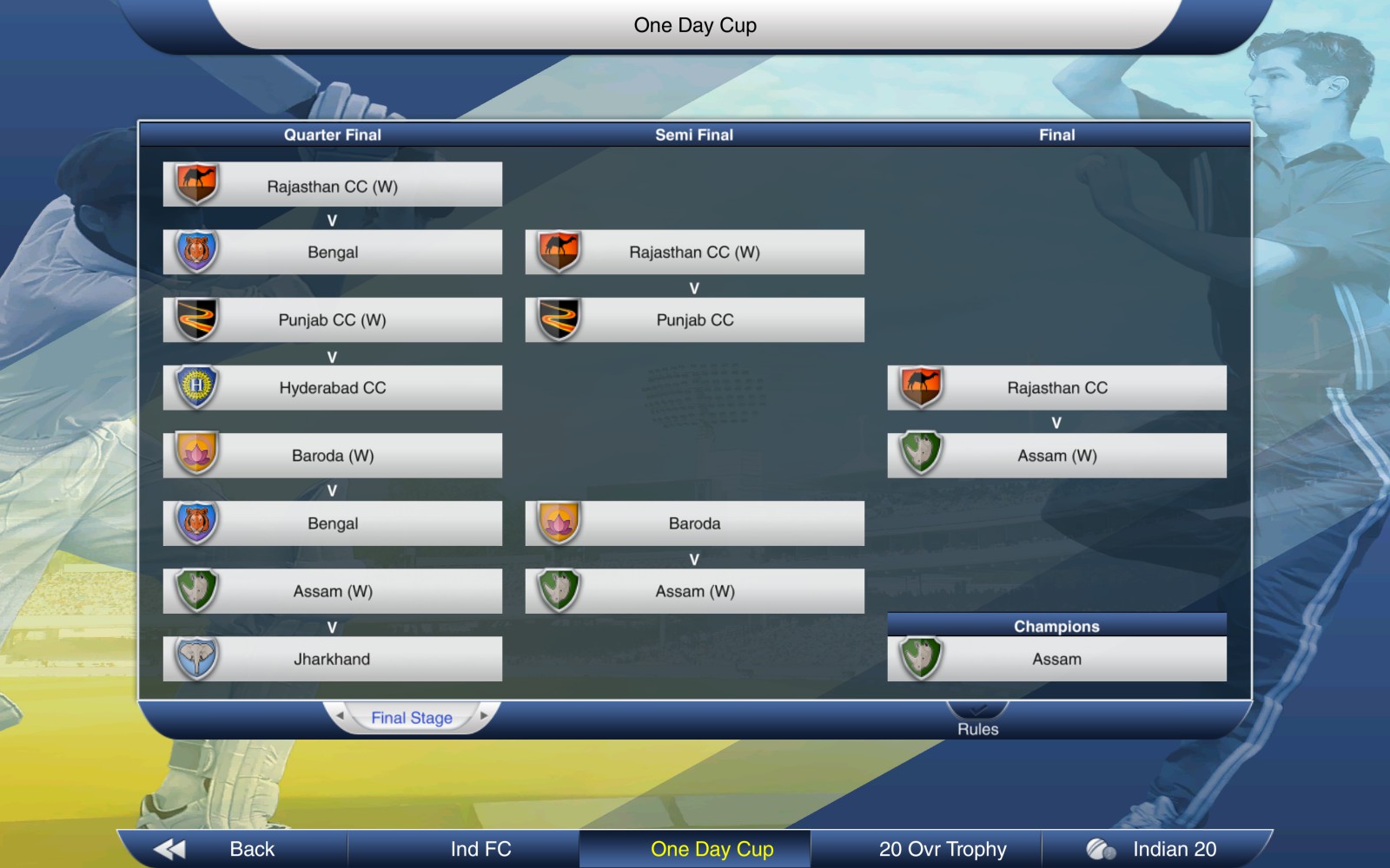 Cricket Captain 2015 screenshot 14