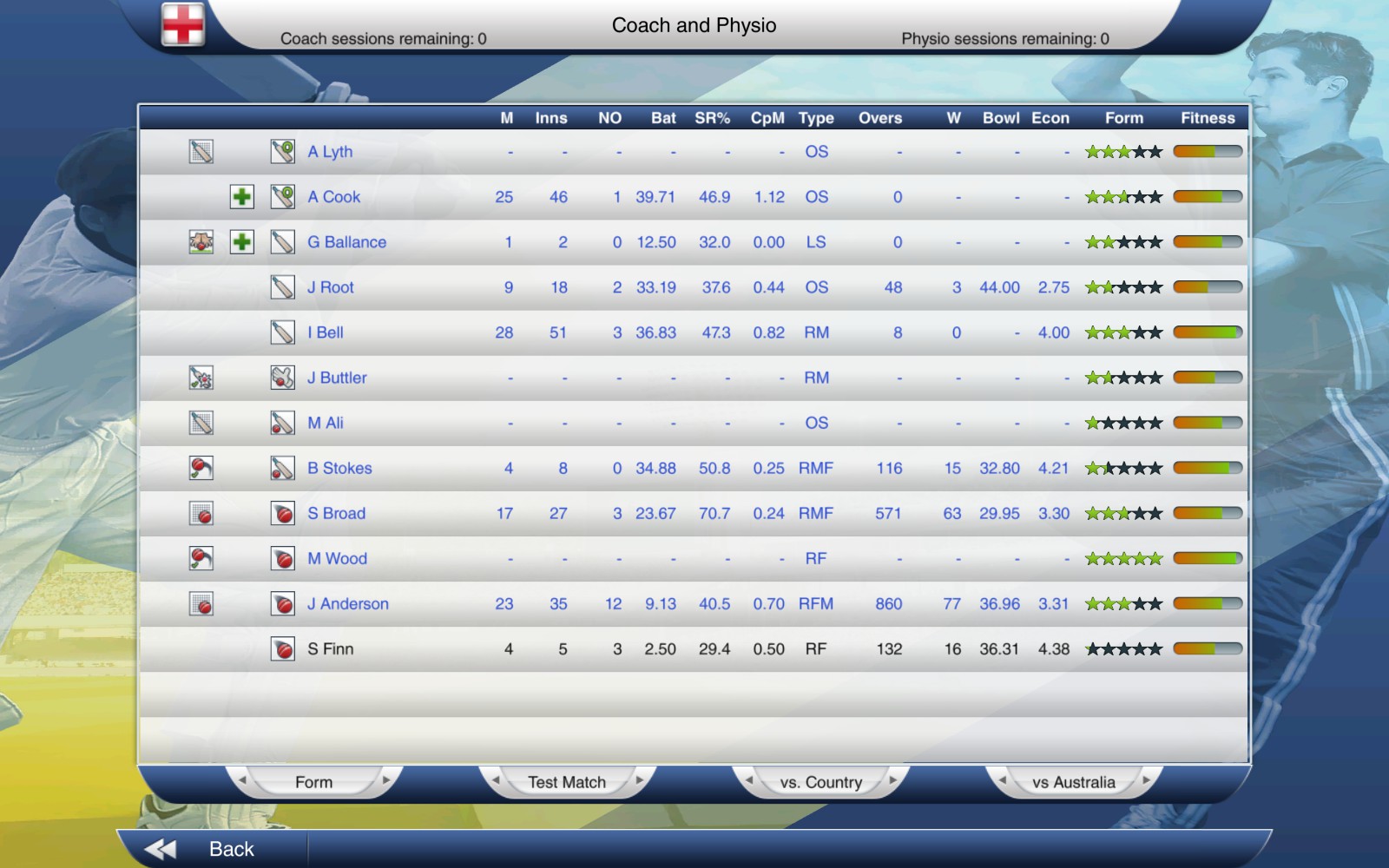 Cricket Captain 2015 screenshot 17