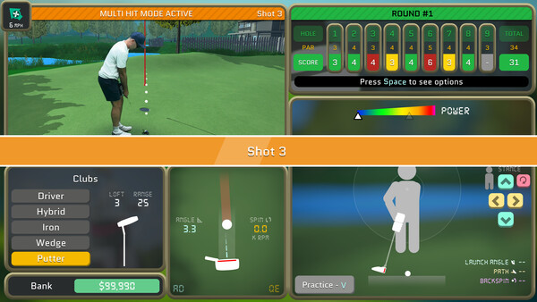 Normal Golf Game screenshot