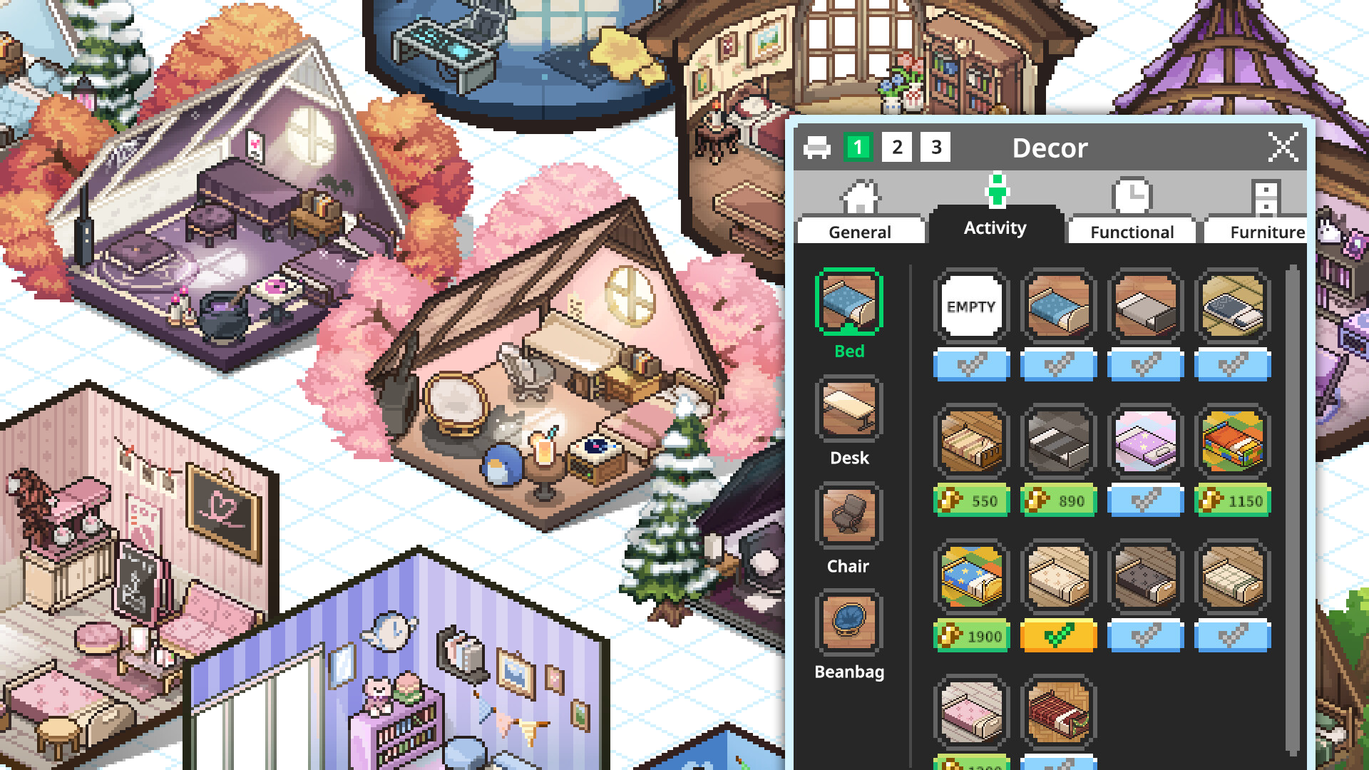 Mini Cozy Room: Lo-Fi screenshot