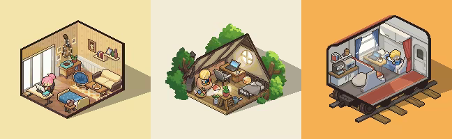 Mini Cozy Room: Lo-Fi