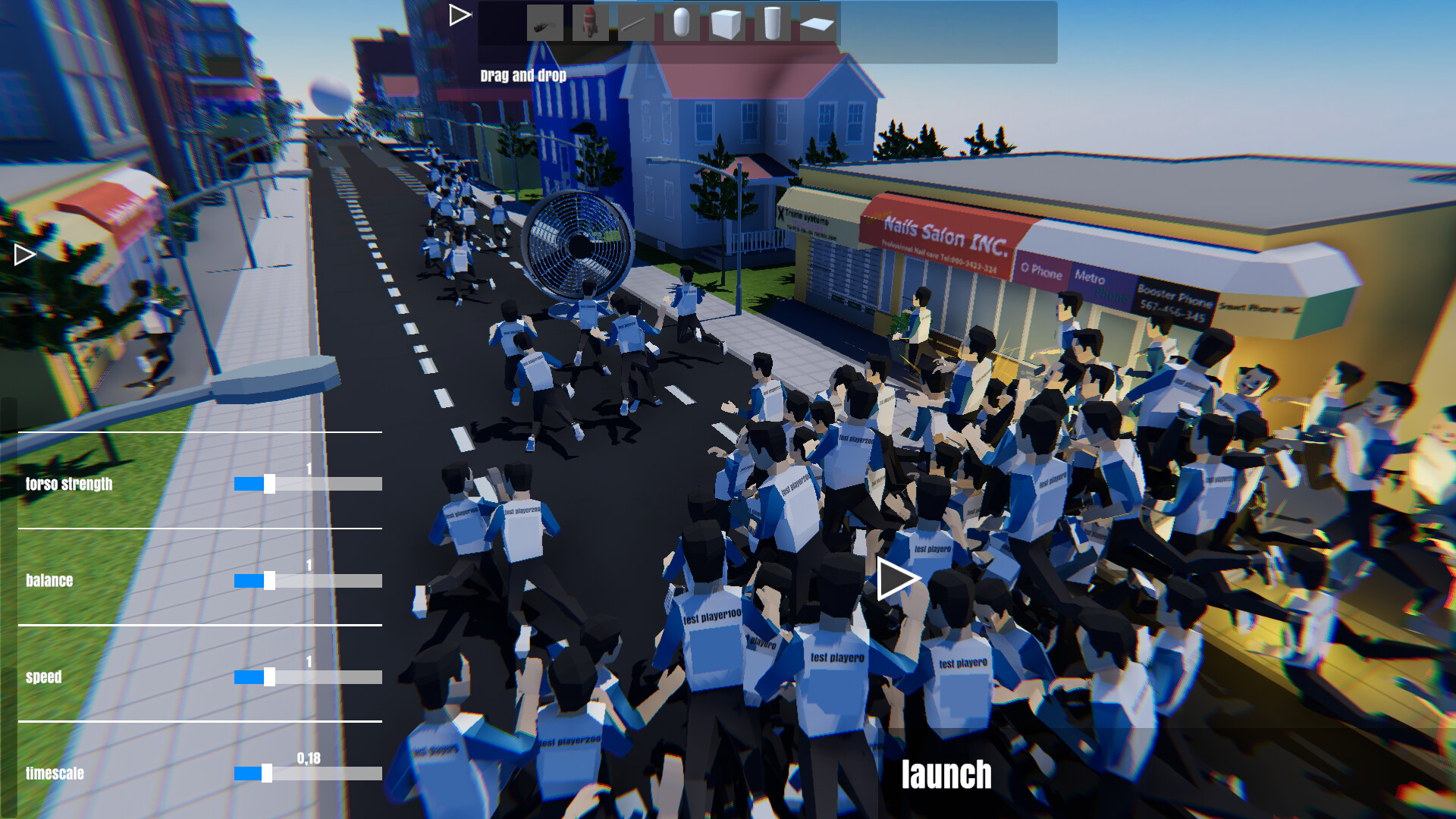 Chat Ragdoll Racing screenshot 5