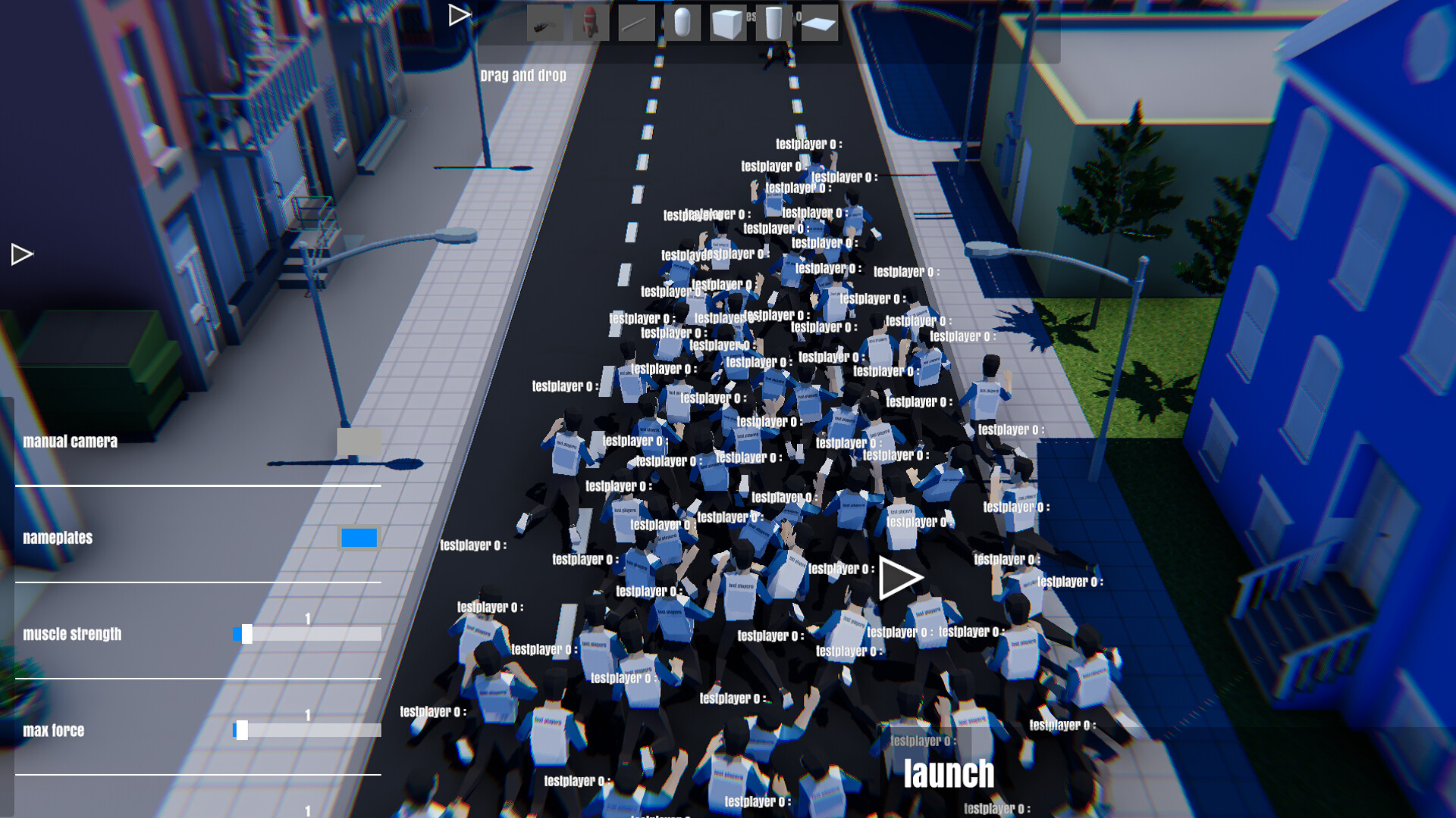 Chat Ragdoll Racing screenshot 1