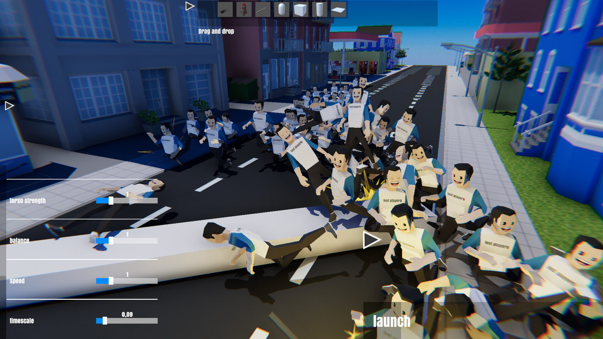 Chat Ragdoll Racing screenshot 3