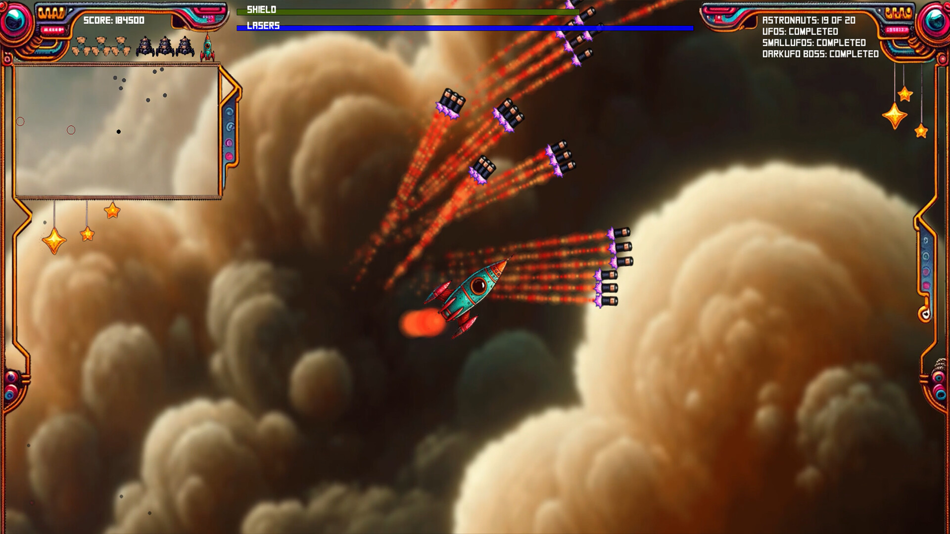 Asteroids and Aliens screenshot 5