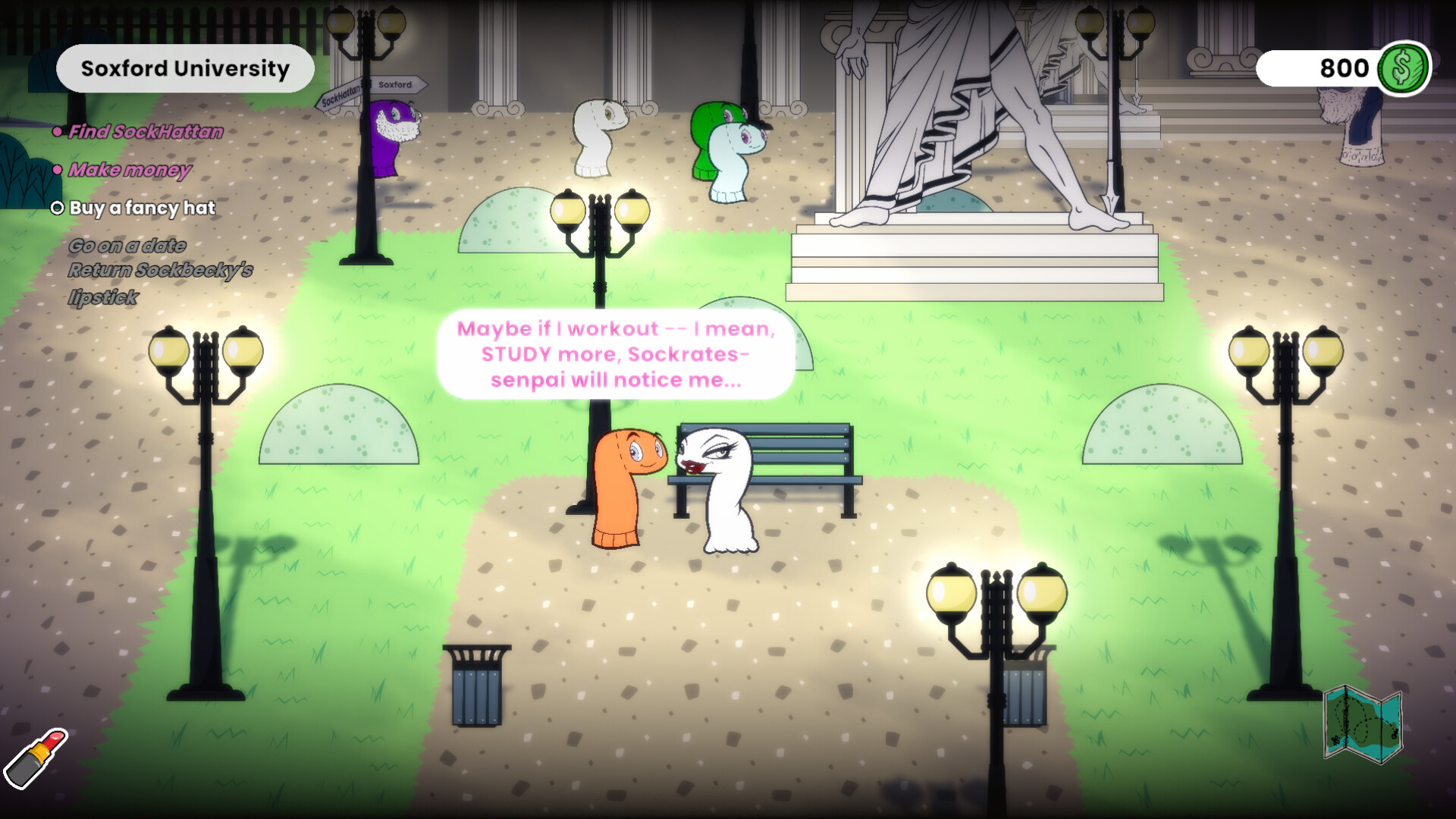 Sock Dating Simulator screenshot 6