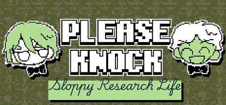 PLEASE KNOCK: Sloppy Research Life: header artwork