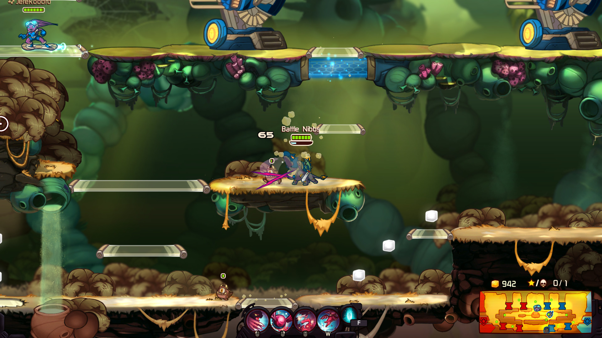 Awesomenauts - Battle Nibbs Skin screenshot 4