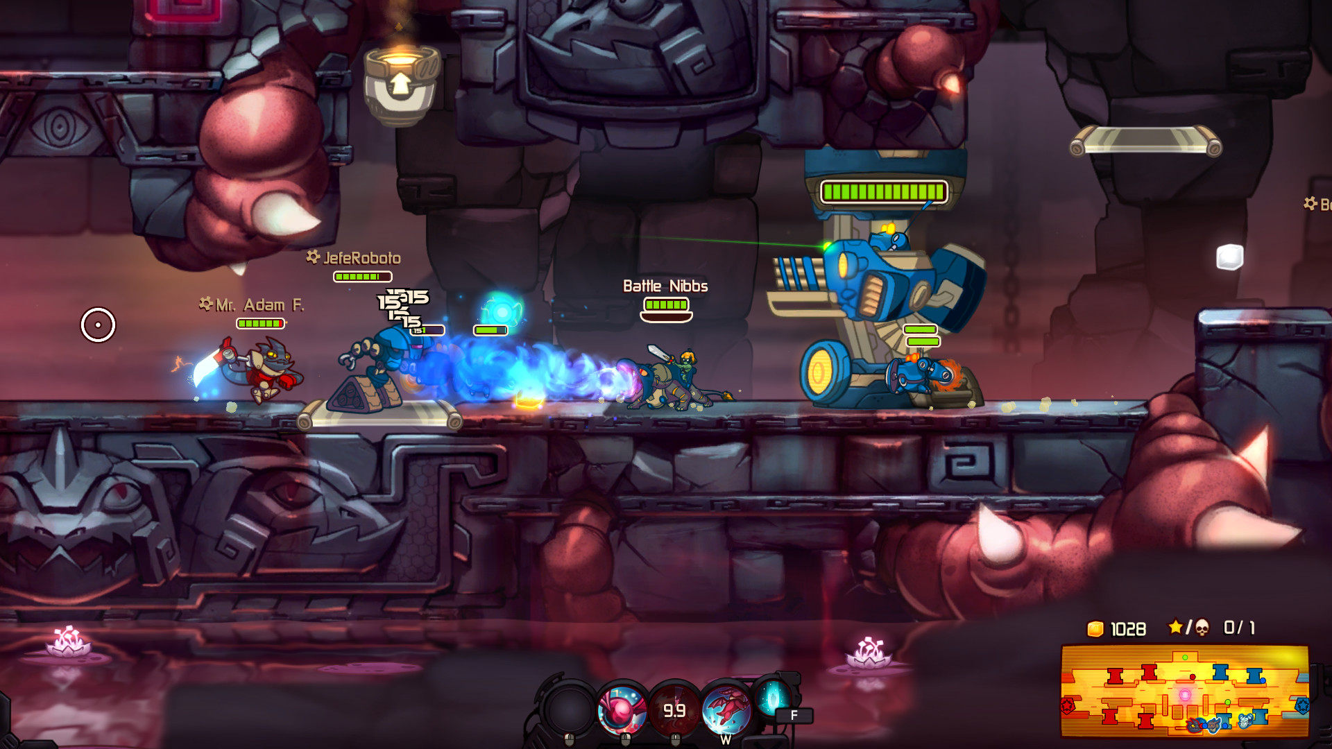 Awesomenauts - Battle Nibbs Skin screenshot 3