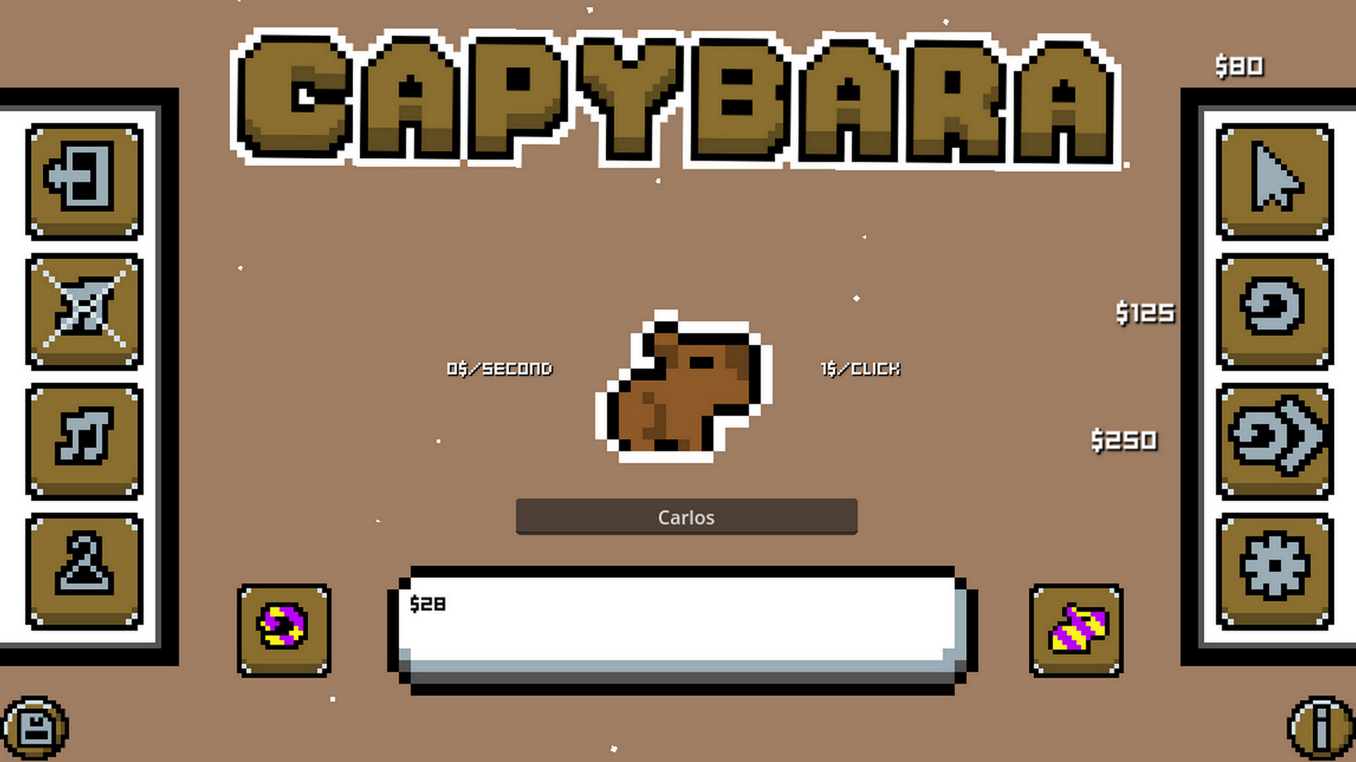 Capybara Achievement Clicker screenshot 1