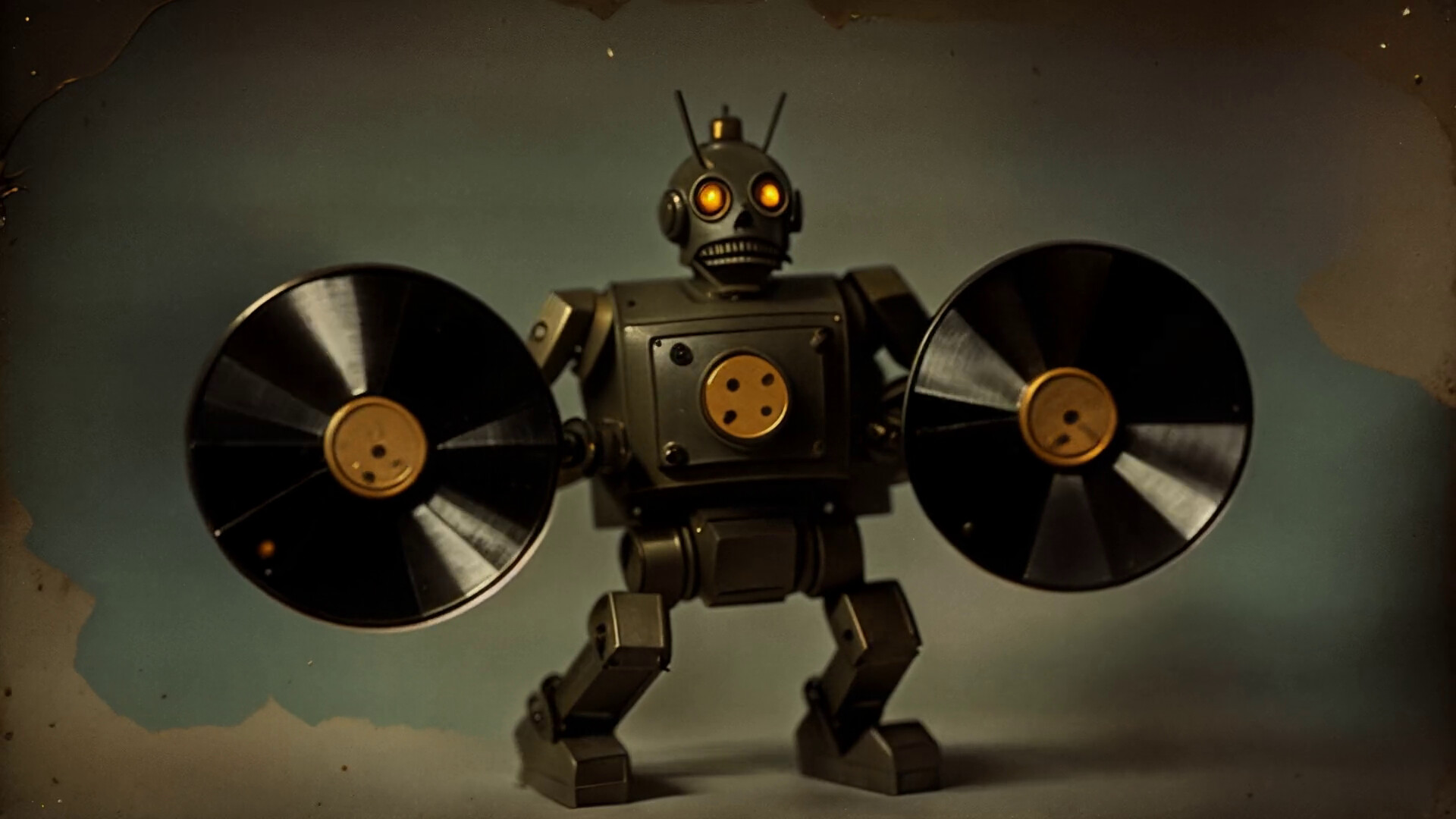 AI-VJ - Robots Visuals screenshot 2