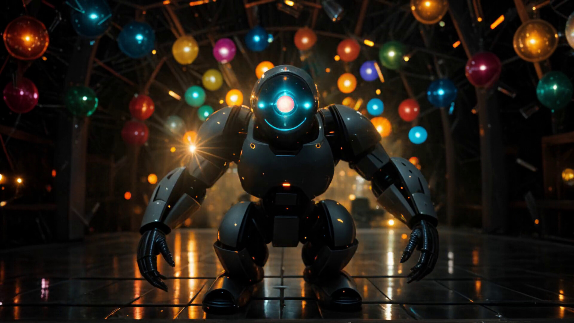 AI-VJ - Robots Visuals screenshot 6