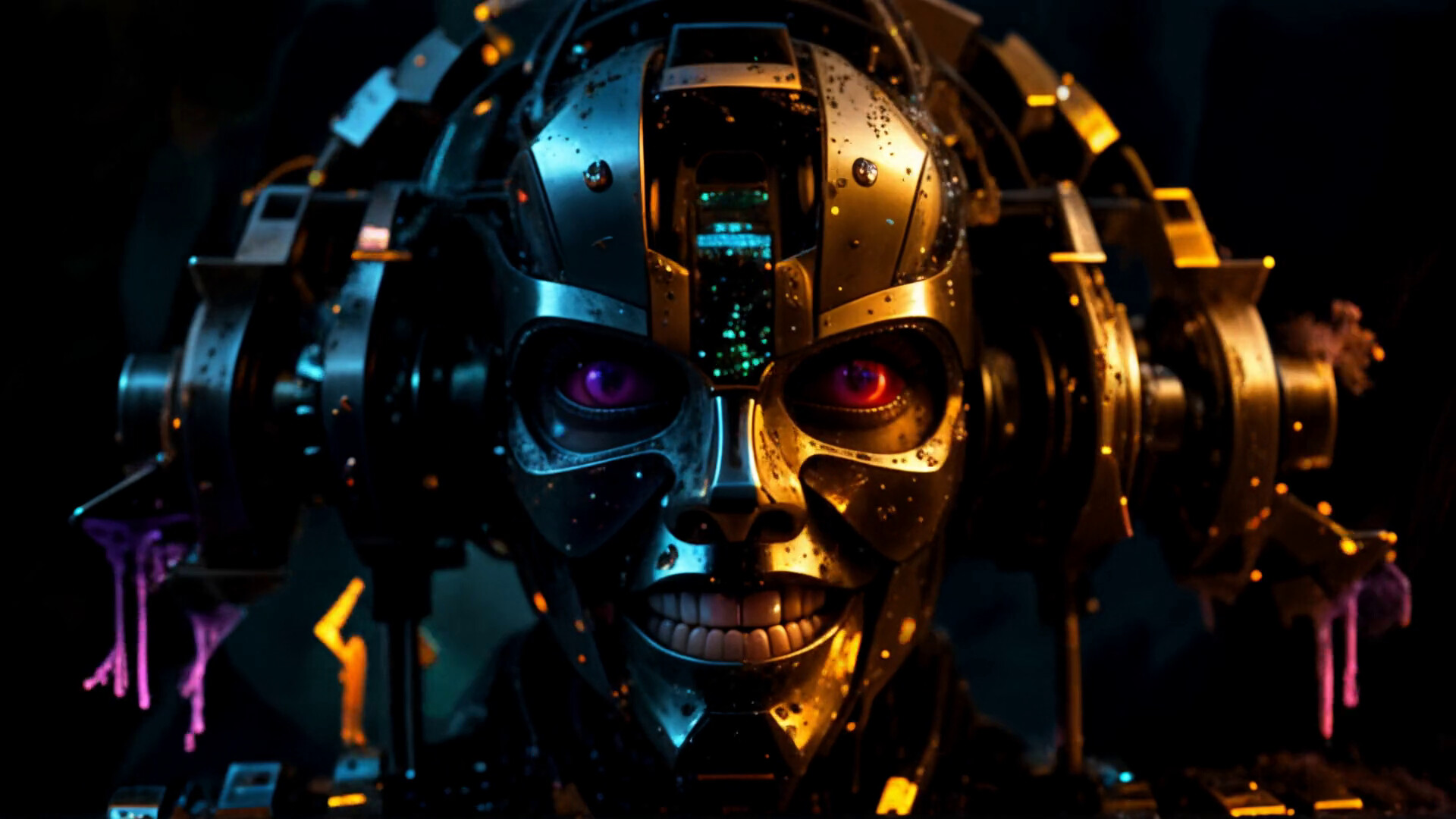 AI-VJ - Robots Visuals screenshot 3