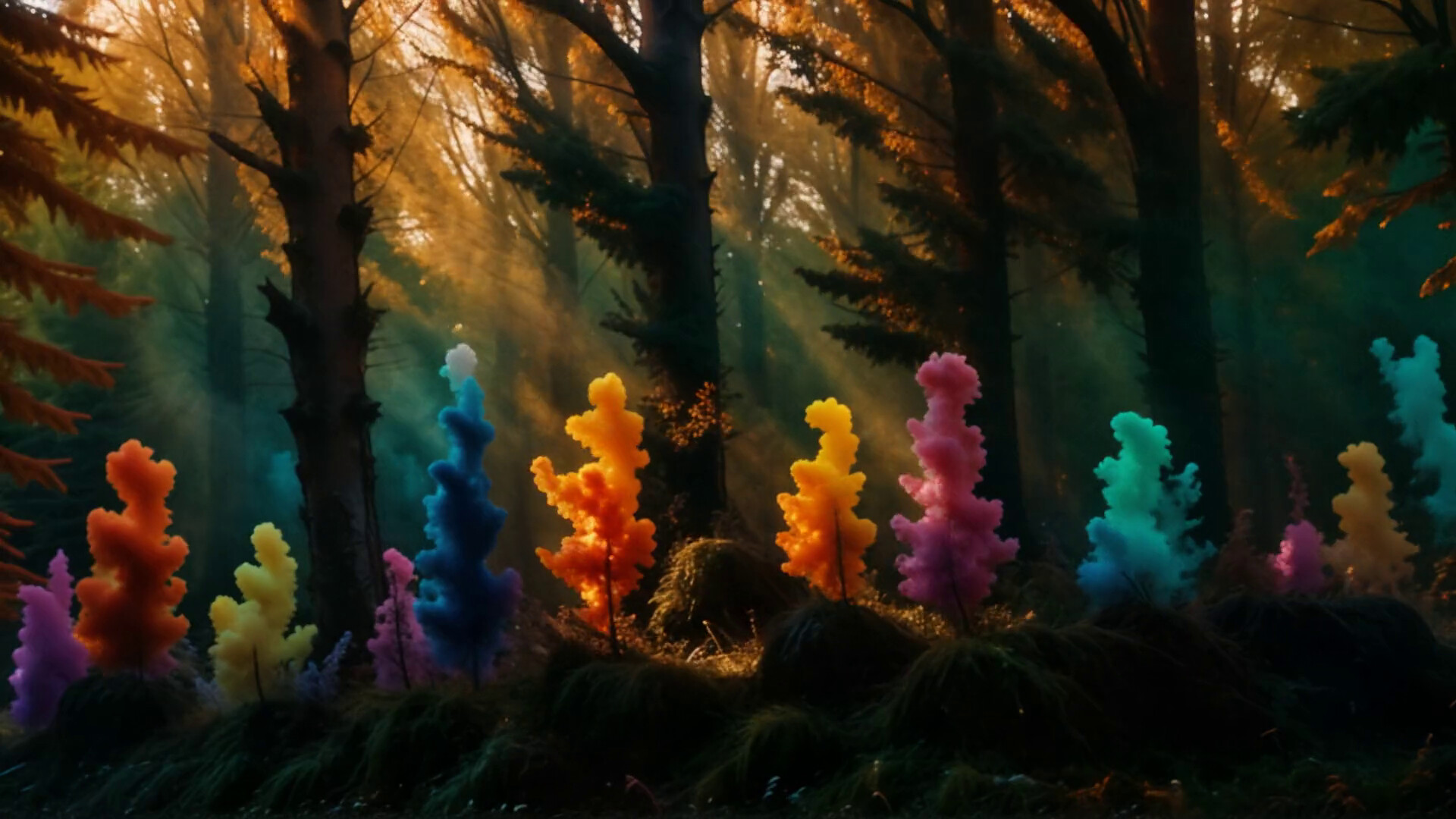 AI-VJ - Magic Forest 3 Visuals screenshot 3