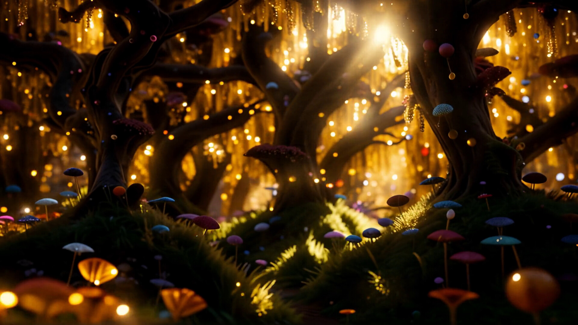 AI-VJ - Magic Forest 3 Visuals screenshot 1