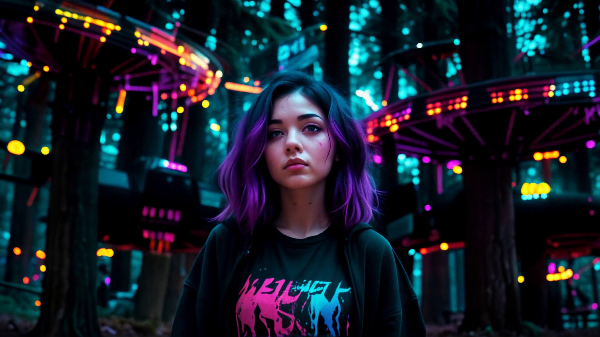 AI-VJ - Magic Forest 3 Visuals screenshot 10