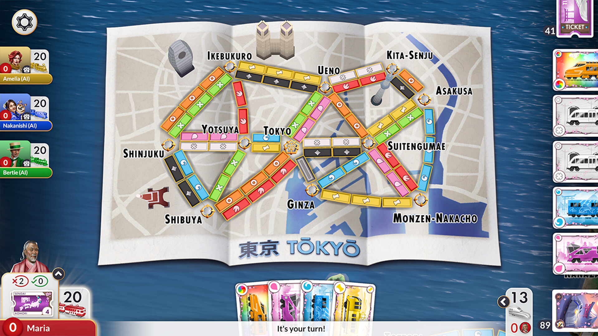 Ticket to Ride®: Japan Expansion on Steam