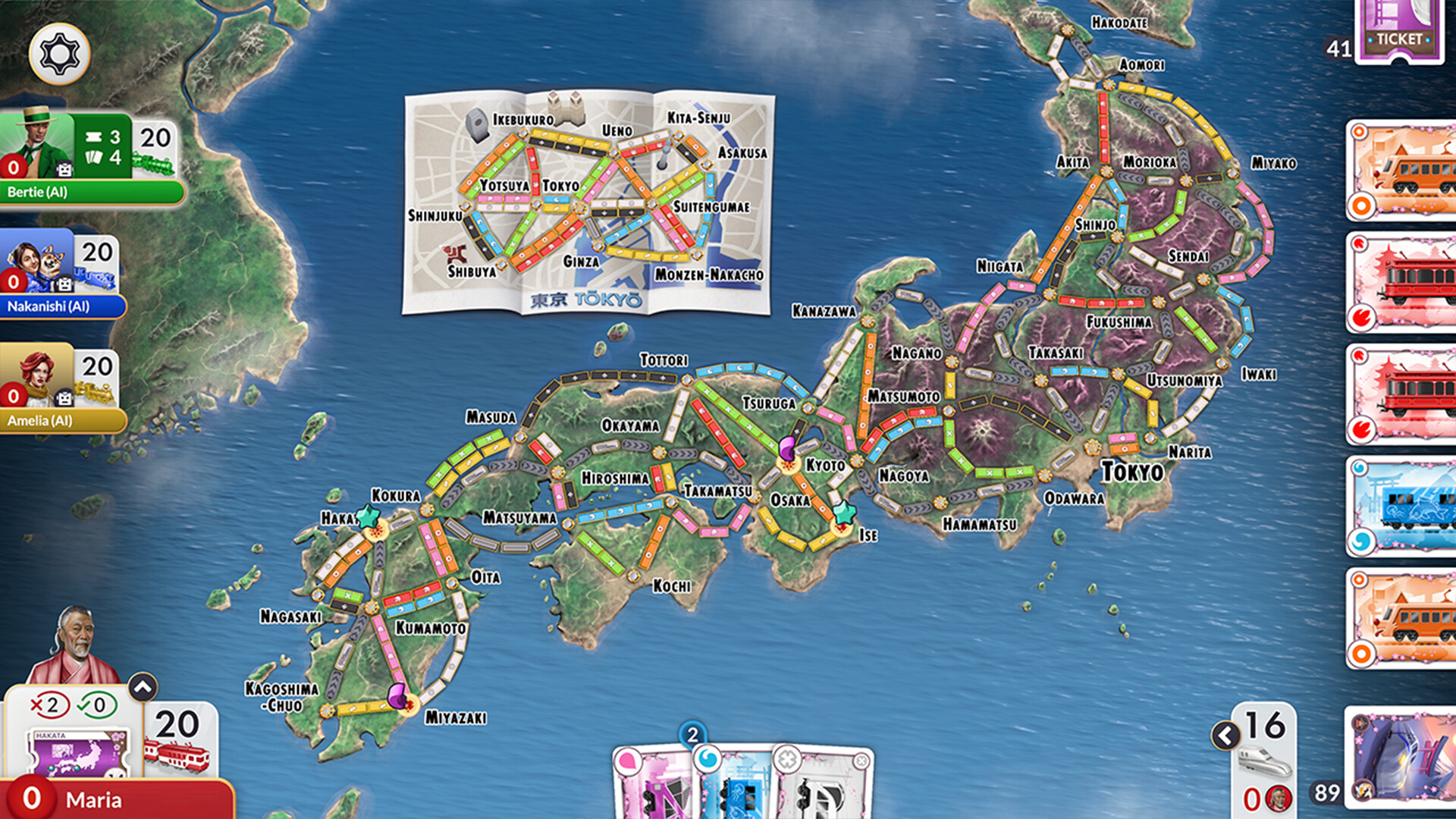 Ticket to Ride®: Japan Expansion on Steam