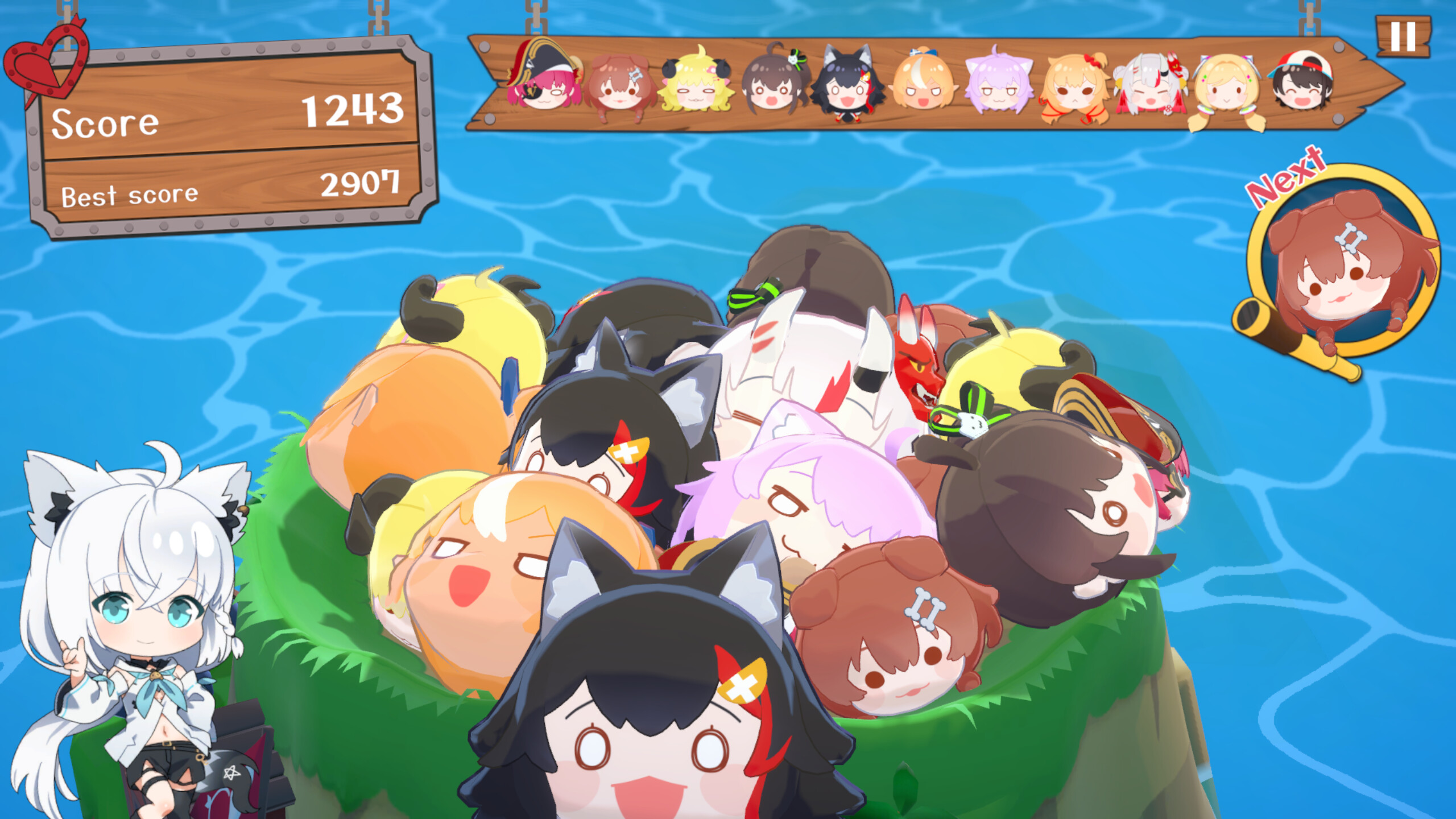 ホロライブお宝マウンテン 白上フブキの「すこんな DLC」 screenshot 1